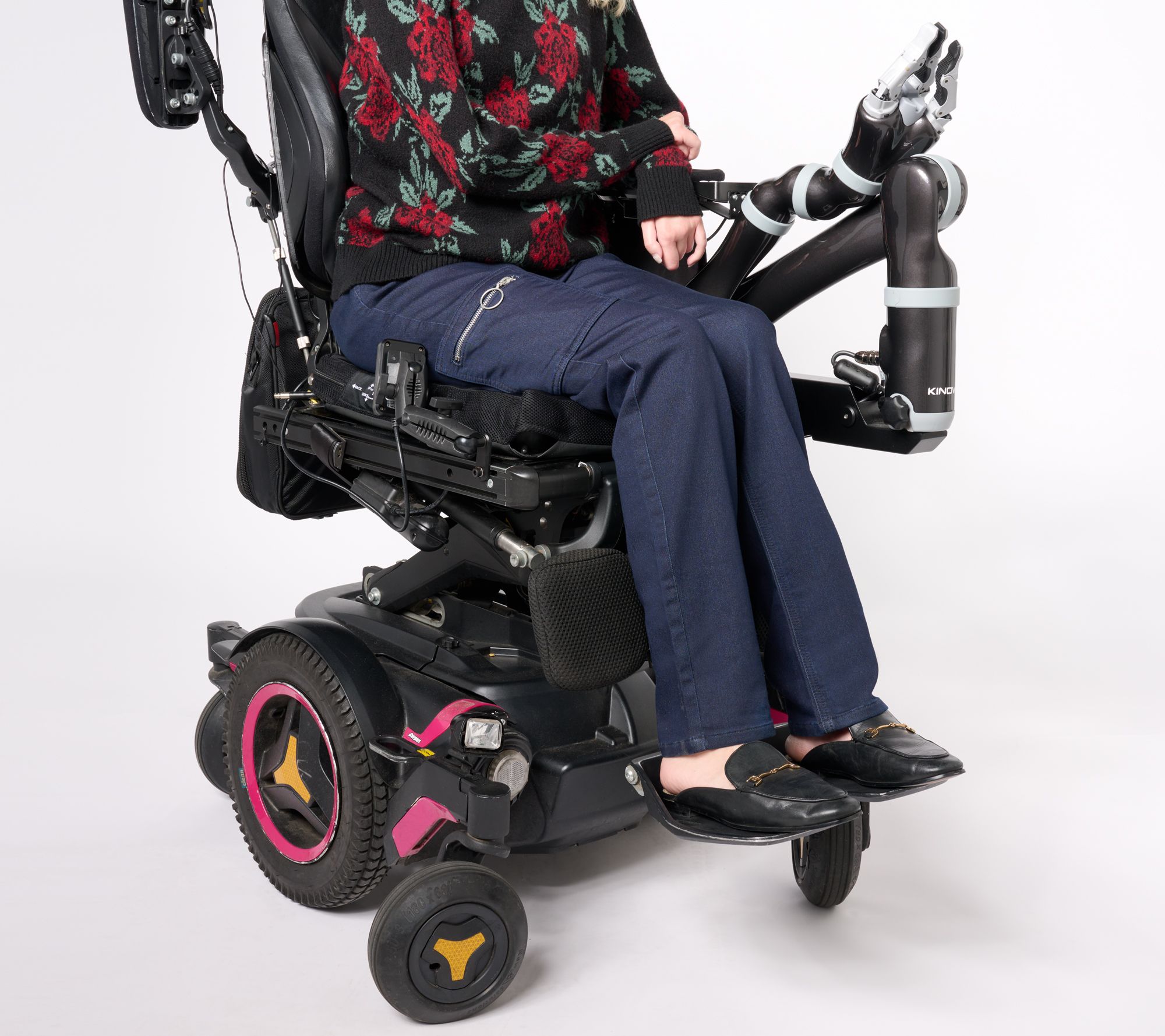 Denim & Co. Adaptive Comfy Knit Patch Pocket Wheelchair Jean