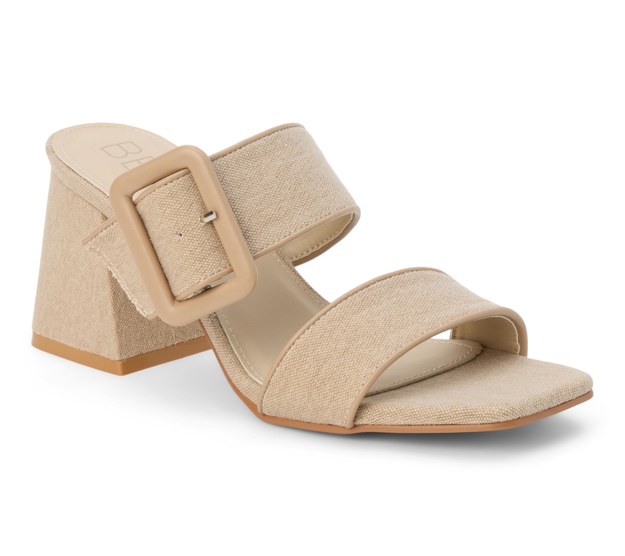 Beach by Matisse Raffia Block Heel Sandal - Luc y