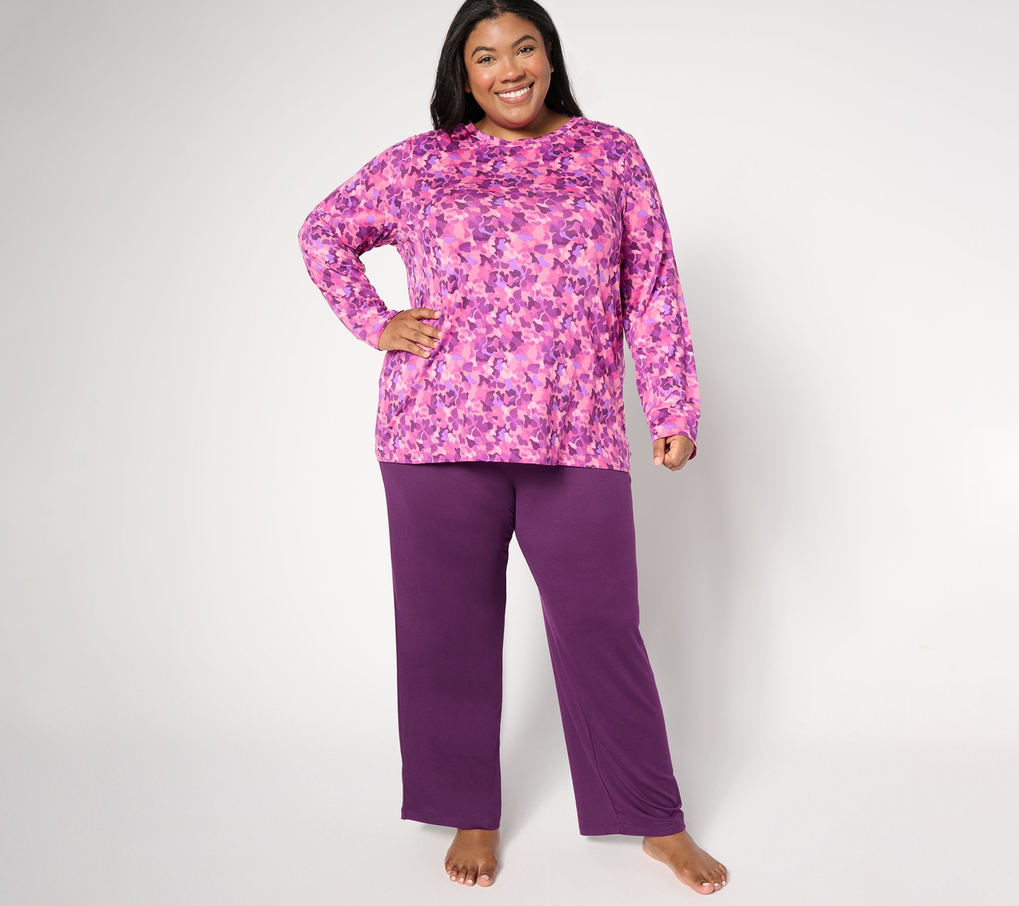 Stan Herman Double Brushed Sueded Jeresy Lounge Set