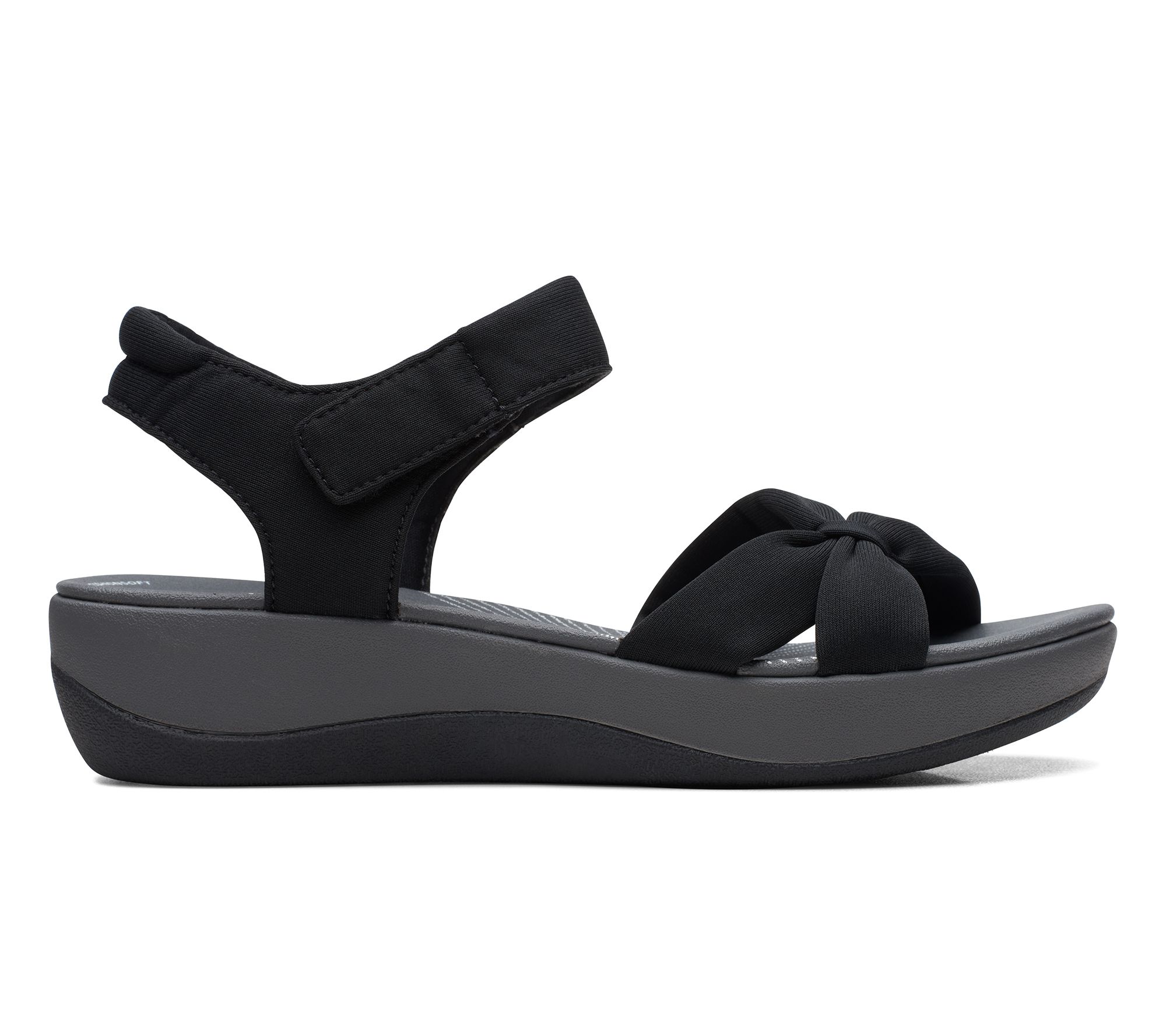 Clarks Cloudsteppers Textile Sandal - Arla Shor e - QVC.com