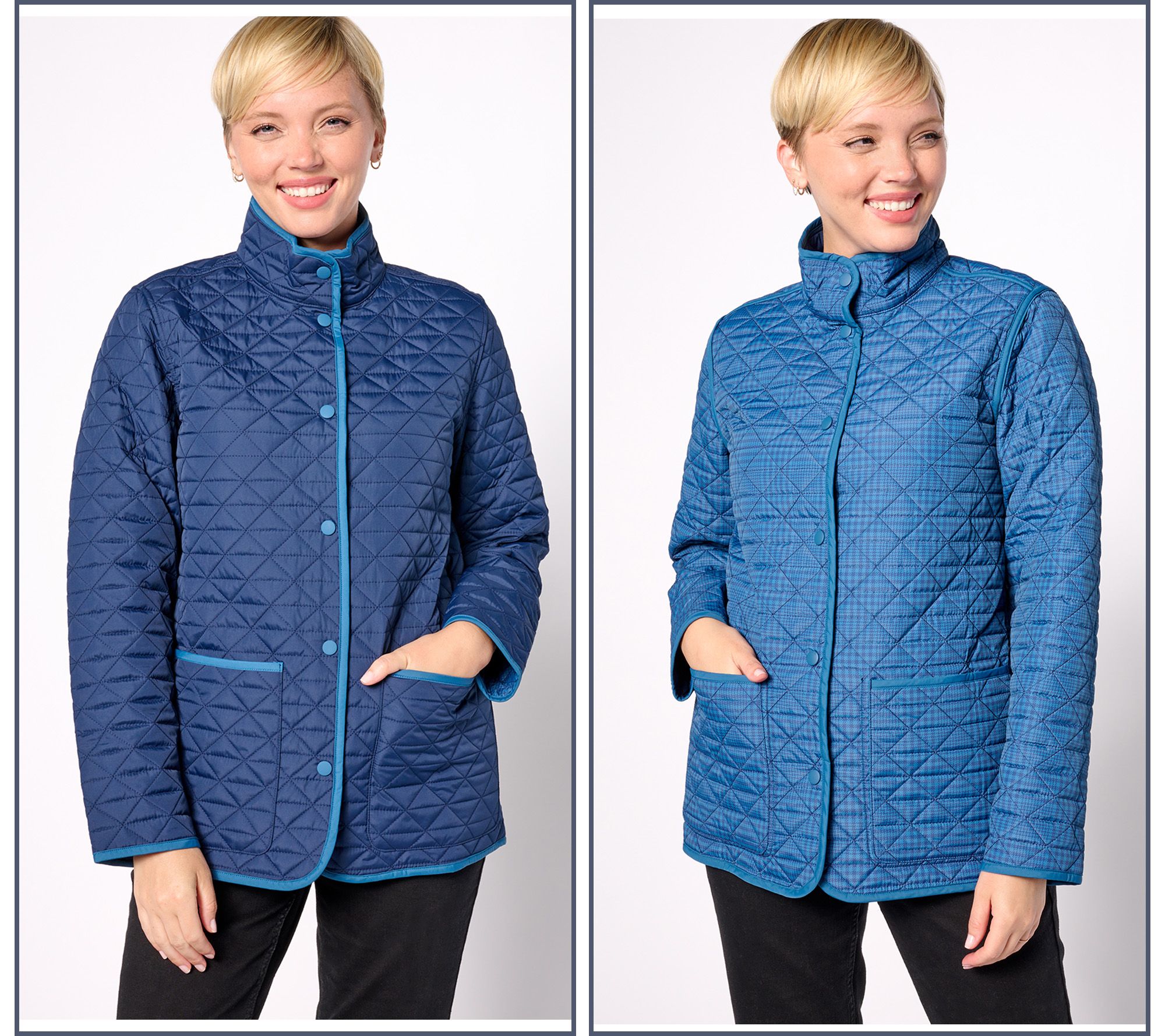 "As Is" Lands' End Primaloft Reversible Quilted Barn Jacket
