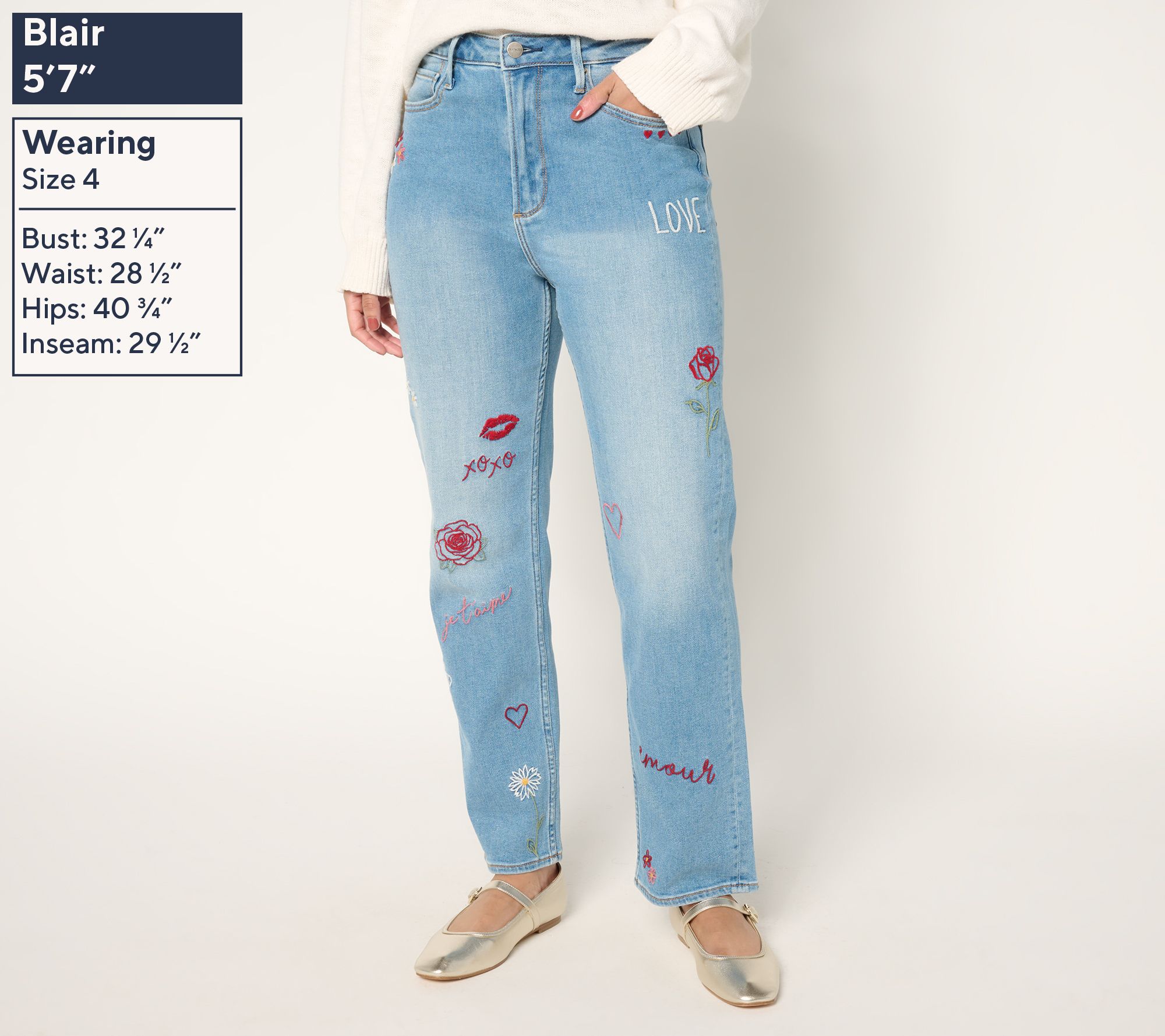 Driftwood Jeans Love Notes Jordie Relaxed Straight Jean - Medium