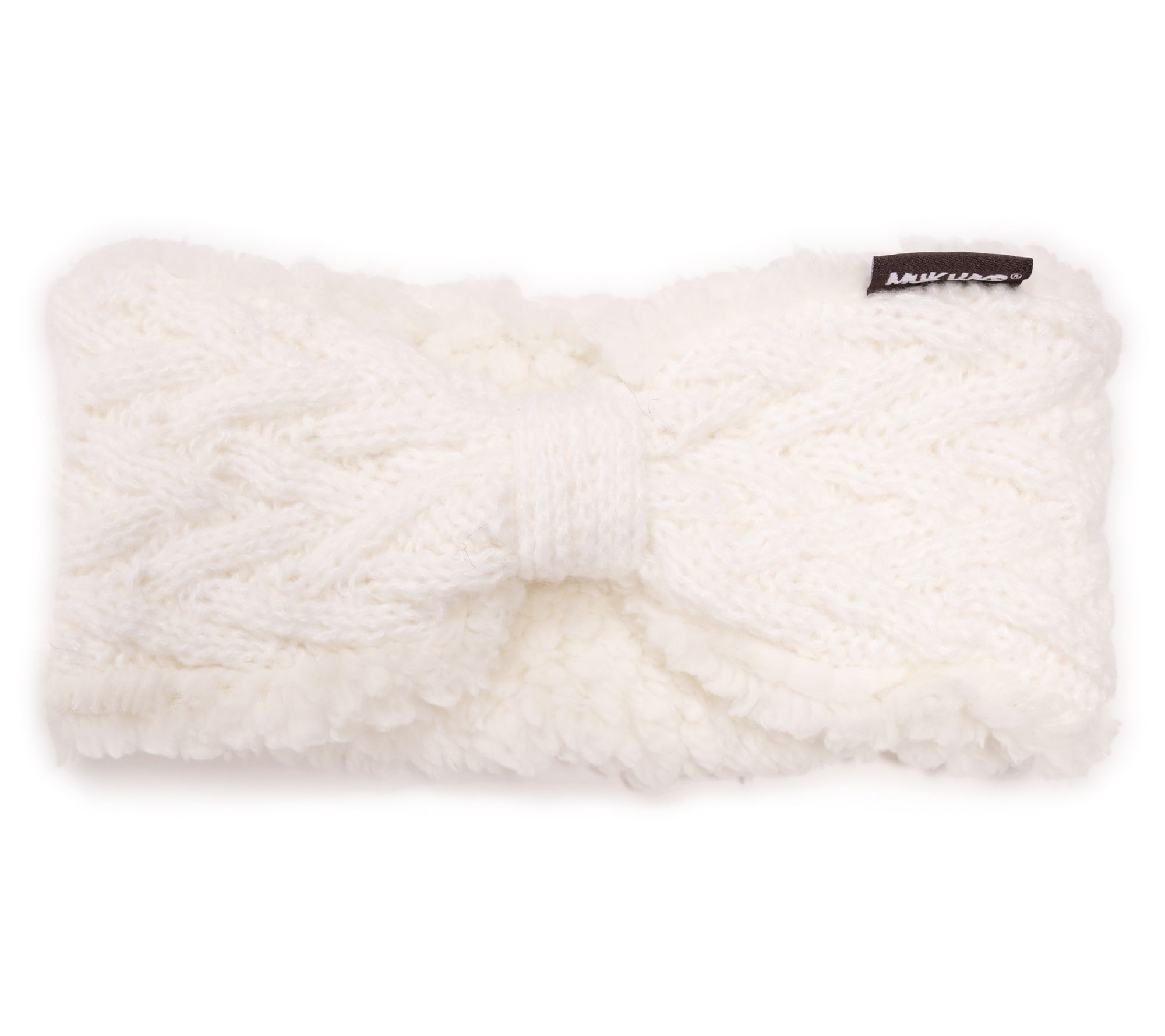 MUK LUKS Women's Fresh Snow Cozy Knit Headband