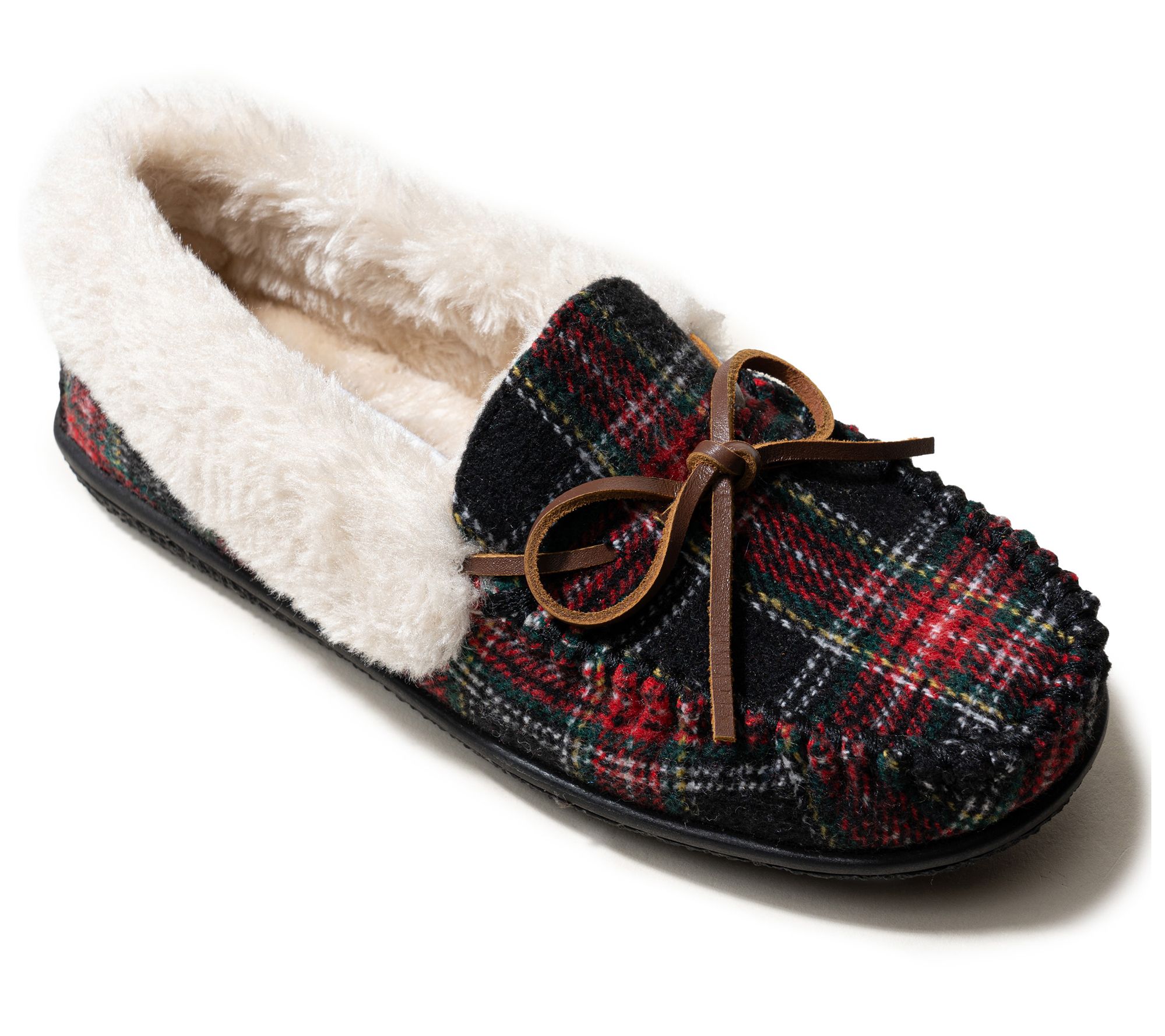 Minnetonka Women's Camp Collar Moccasin Slipper