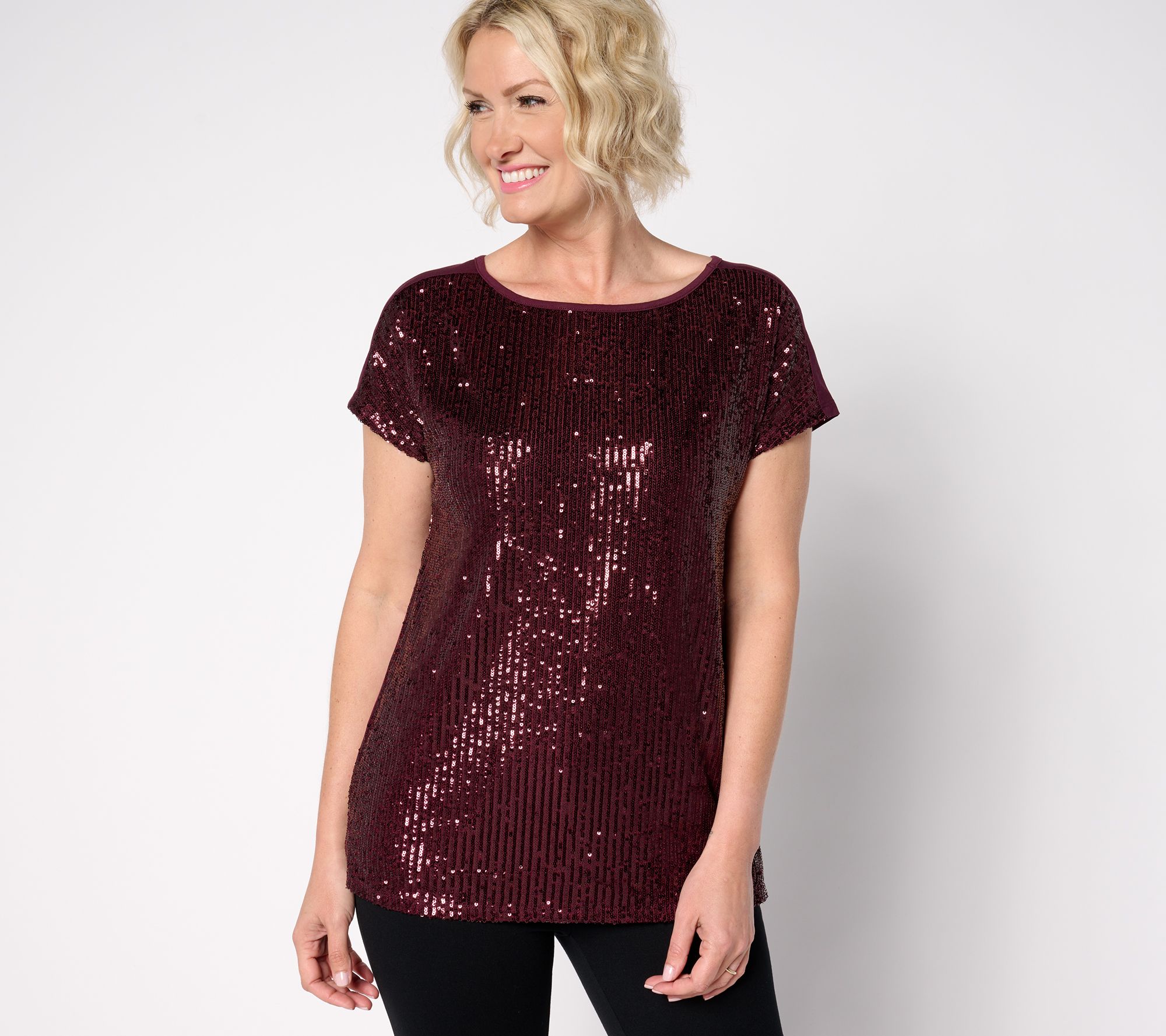 "As Is" Jingle Belles by Kim Gravel Dress for Joy Cap Sleeve Top
