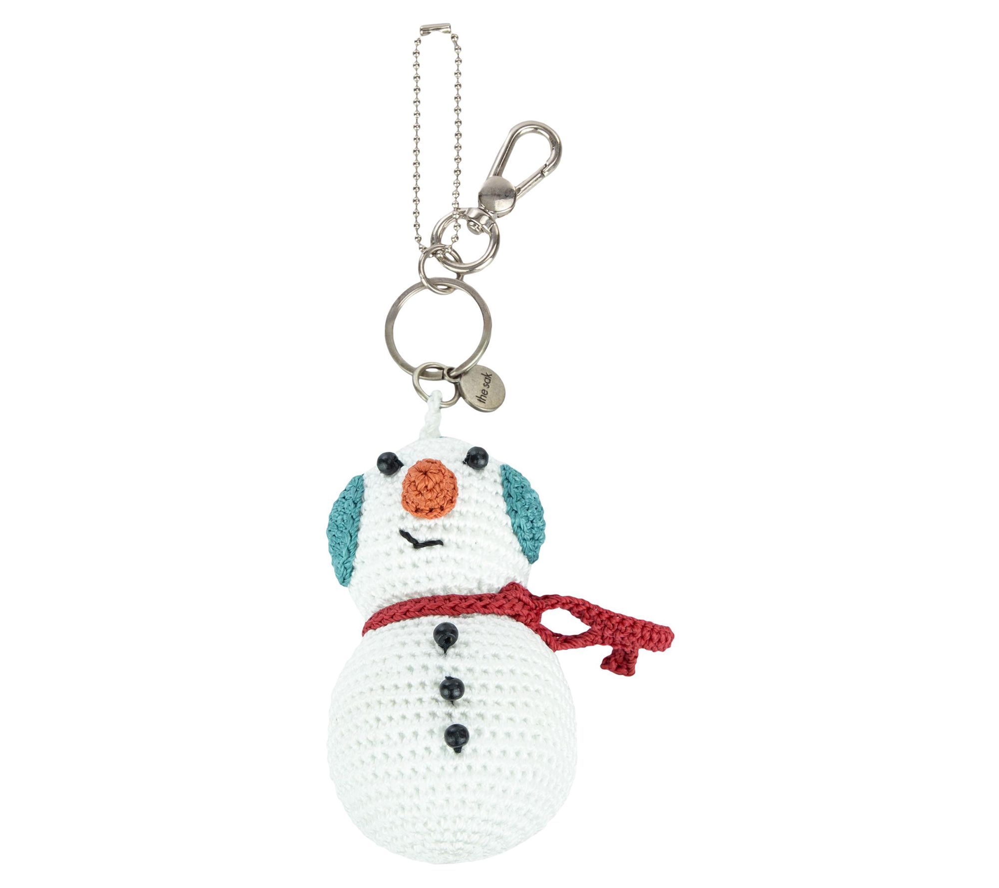 The Sak Crochet Small Holiday Dangle Bag Charm