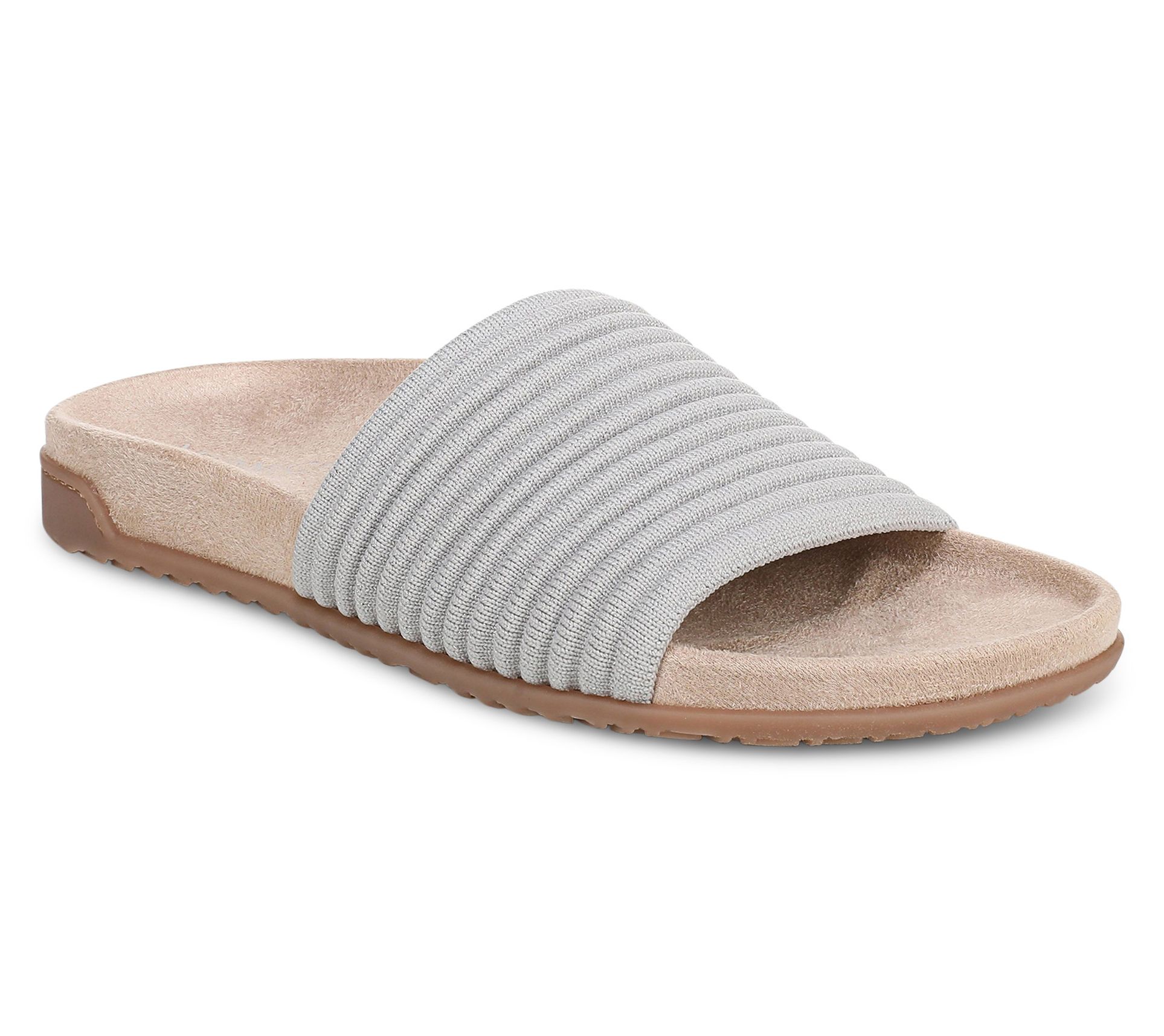Vionic Compression Knit Slide Sandals - Evie