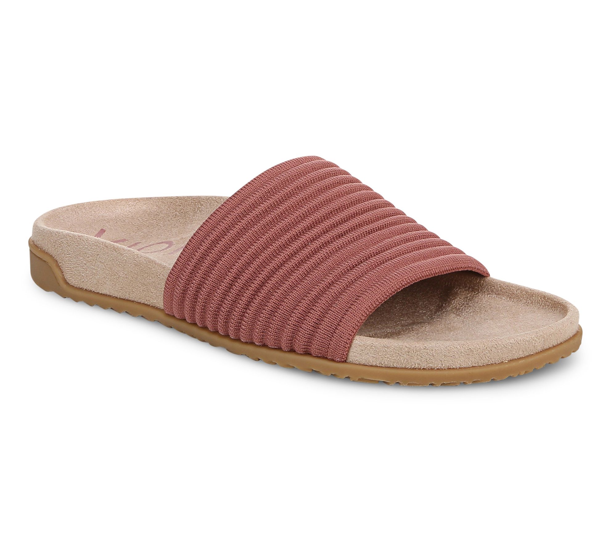 Vionic Compression Knit Slide Sandals - Evie
