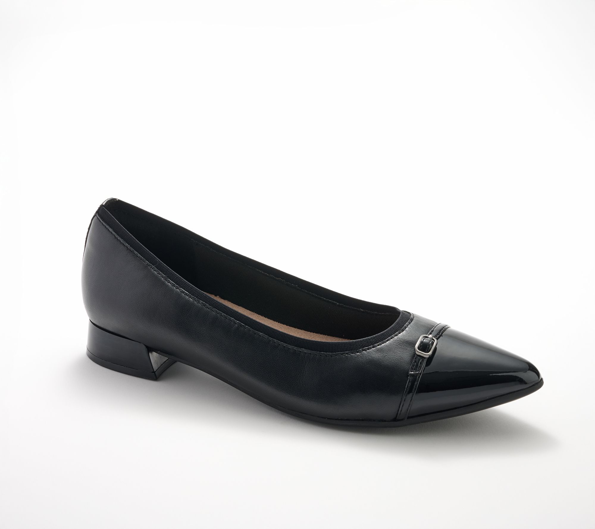 Clarks Collection Leather Flats - Natalyn Dusk