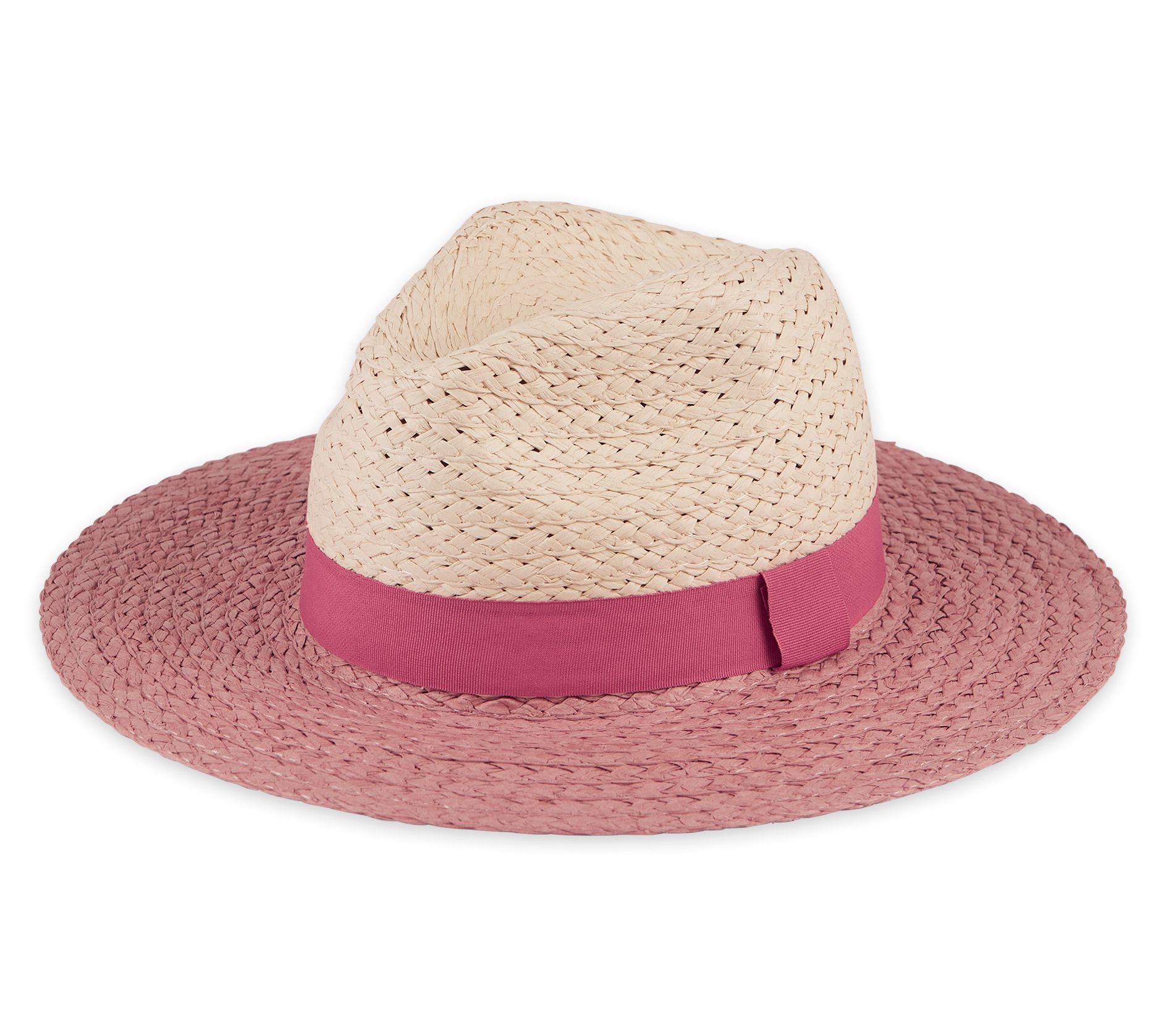 Hadley Wren Woven Colorblock Panama Hat