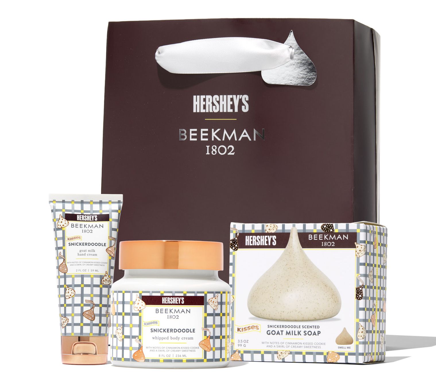 Beekman 1802 x Hershey's Snickerdoodle Bath & Body 3pc Collection