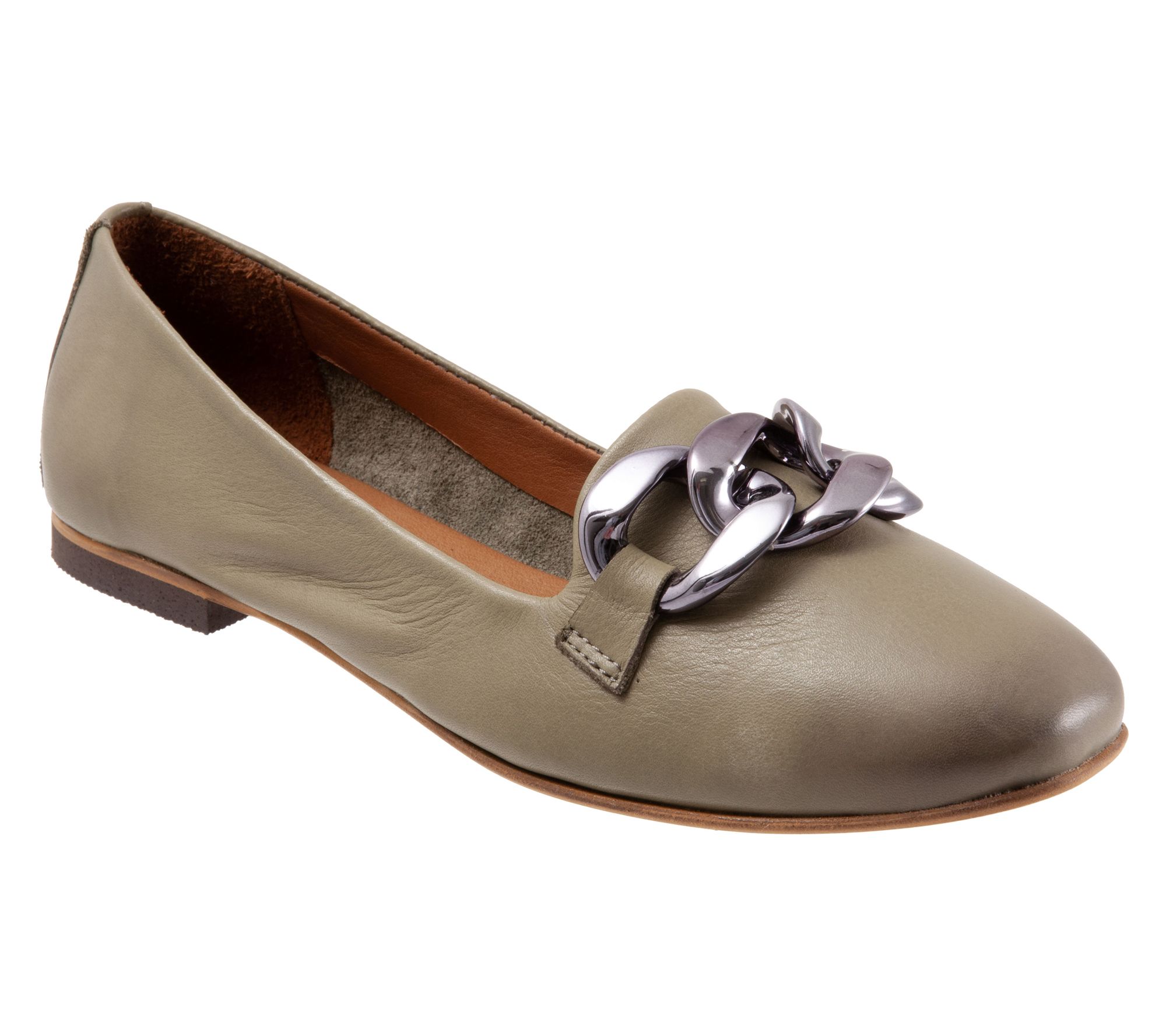 Bueno Aston Leather Flat