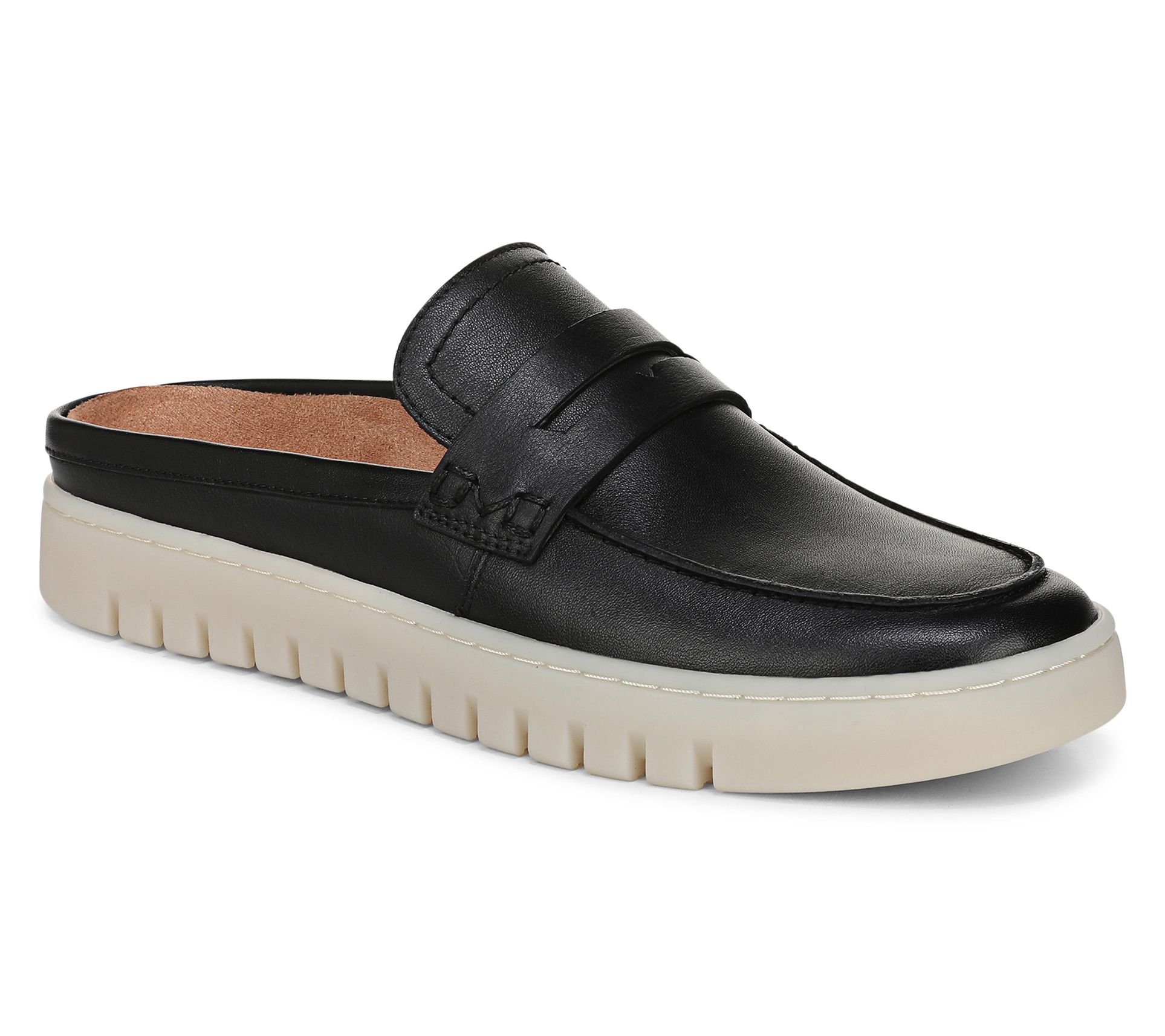 Vionic Leather or Suede Loafer Mules - Uptown Mule 2