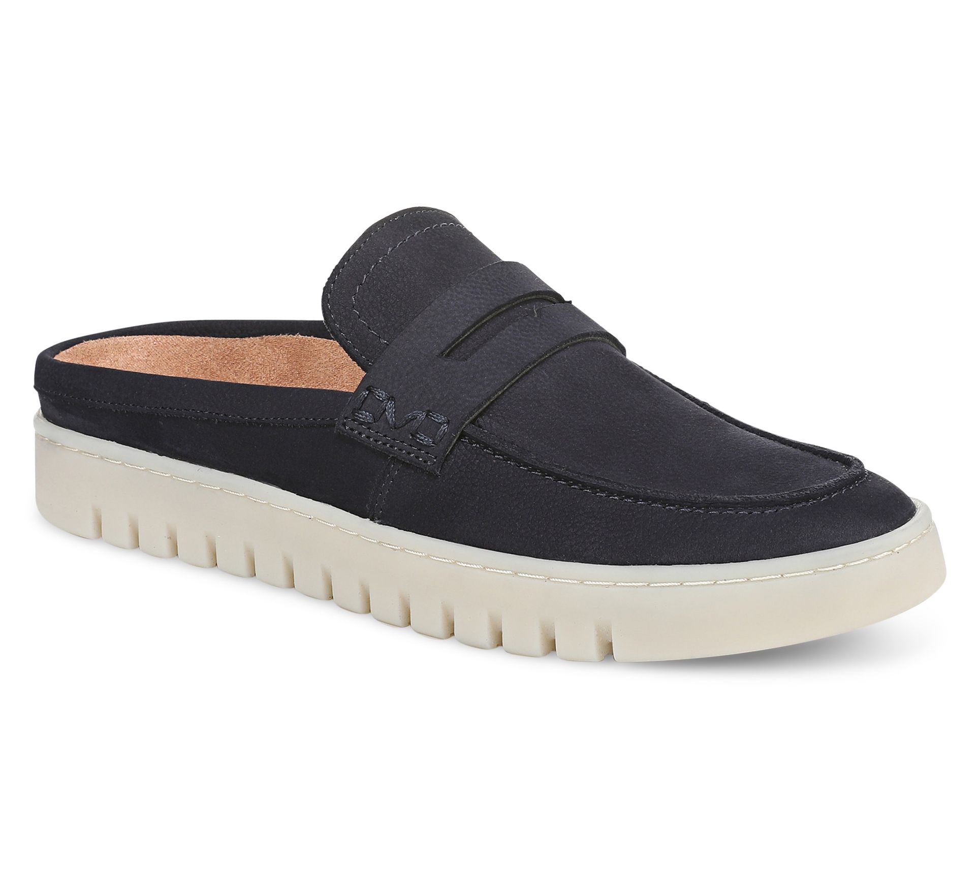 Vionic Leather or Suede Loafer Mules - Uptown Mule 2