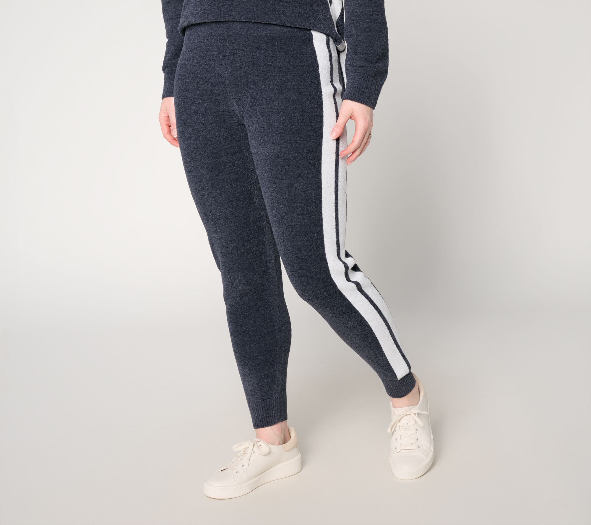 Barefoot Dreams Reg. CozyChic Ultra Lite Contrast Stripe Jogger