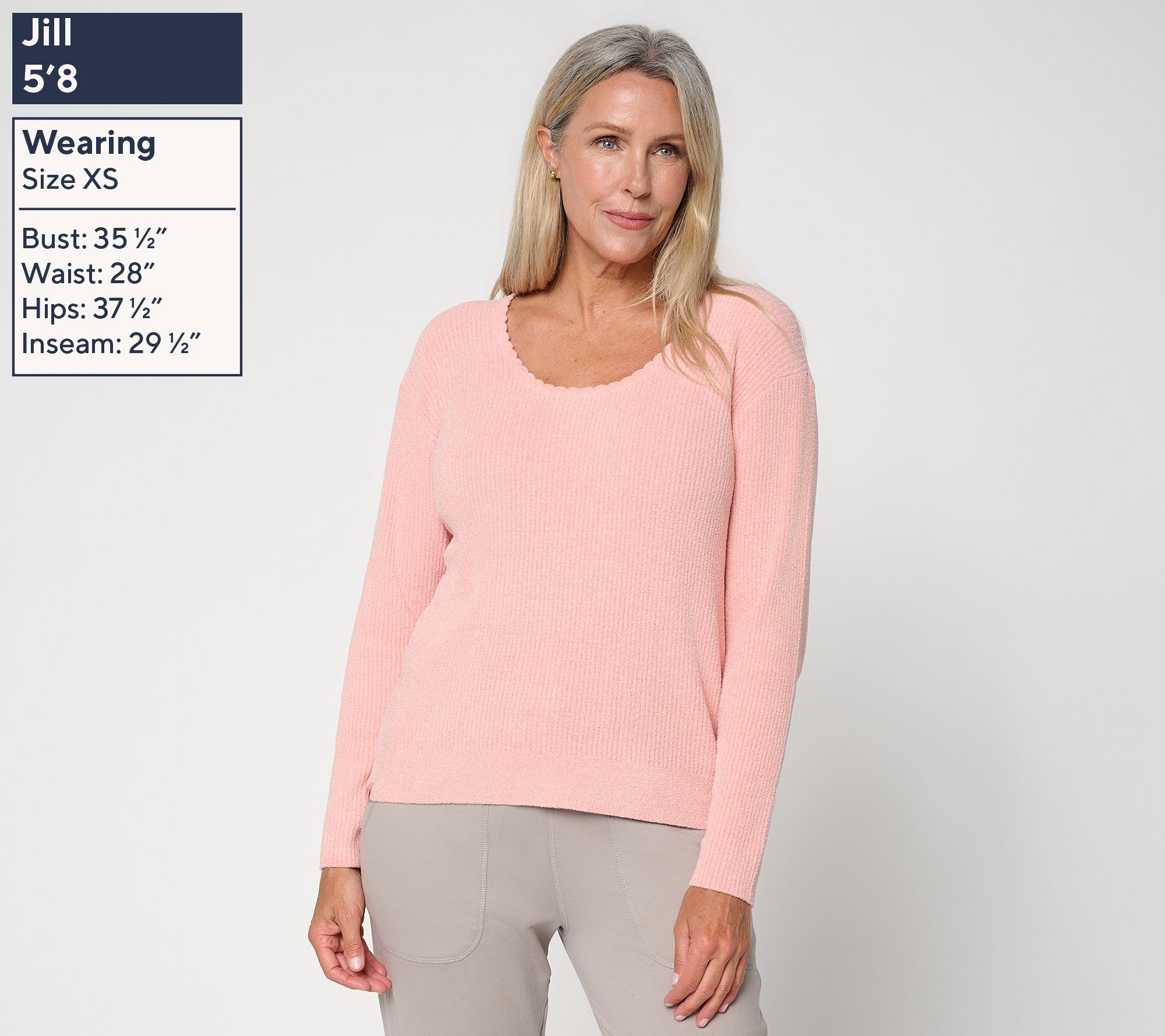 Barefoot Dreams CozyChic Ultra Lite Scallop Neck Pullover - QVC.com