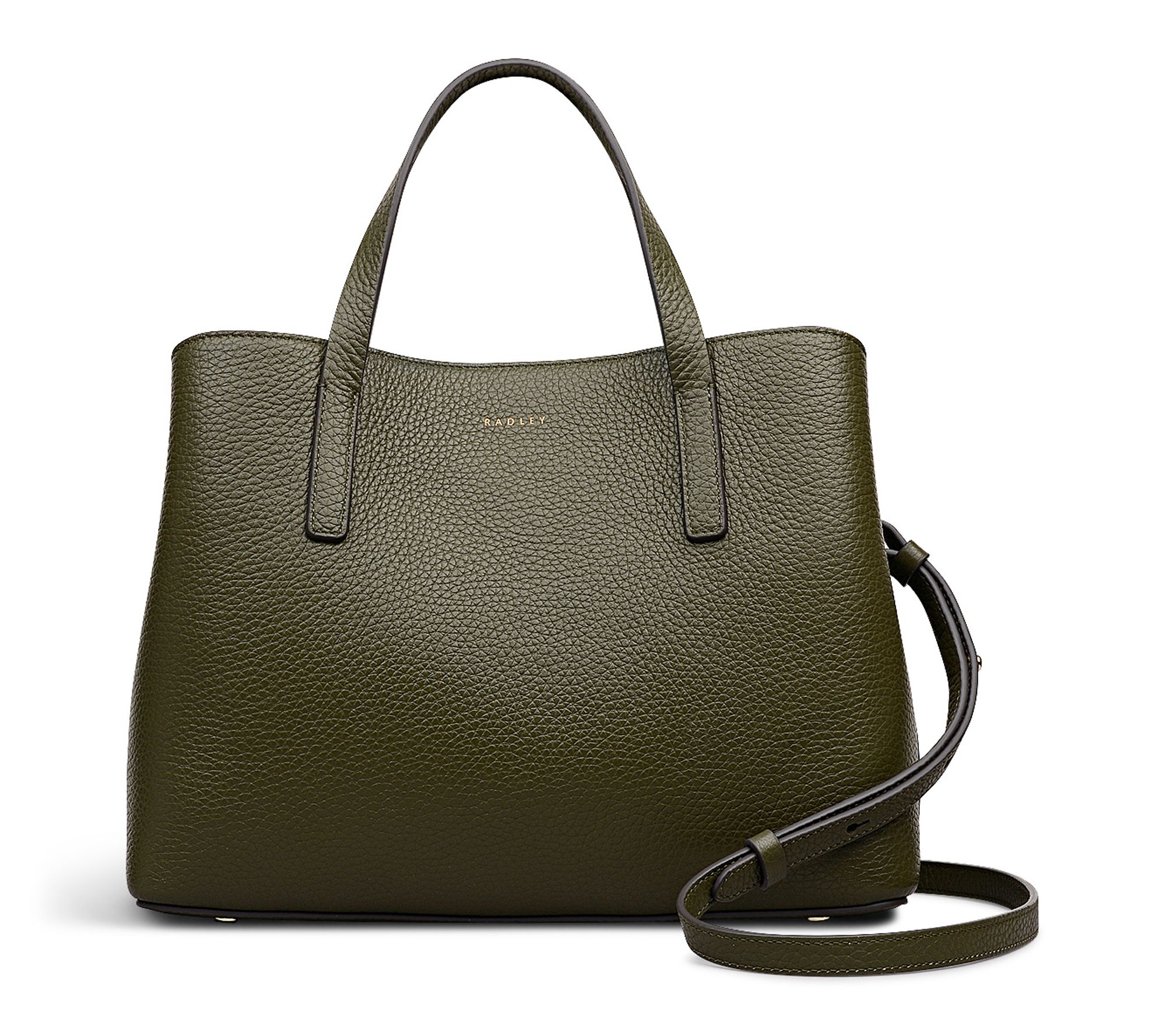 Radley Dukes Place Medium Leather Zip Top GrabSatchel