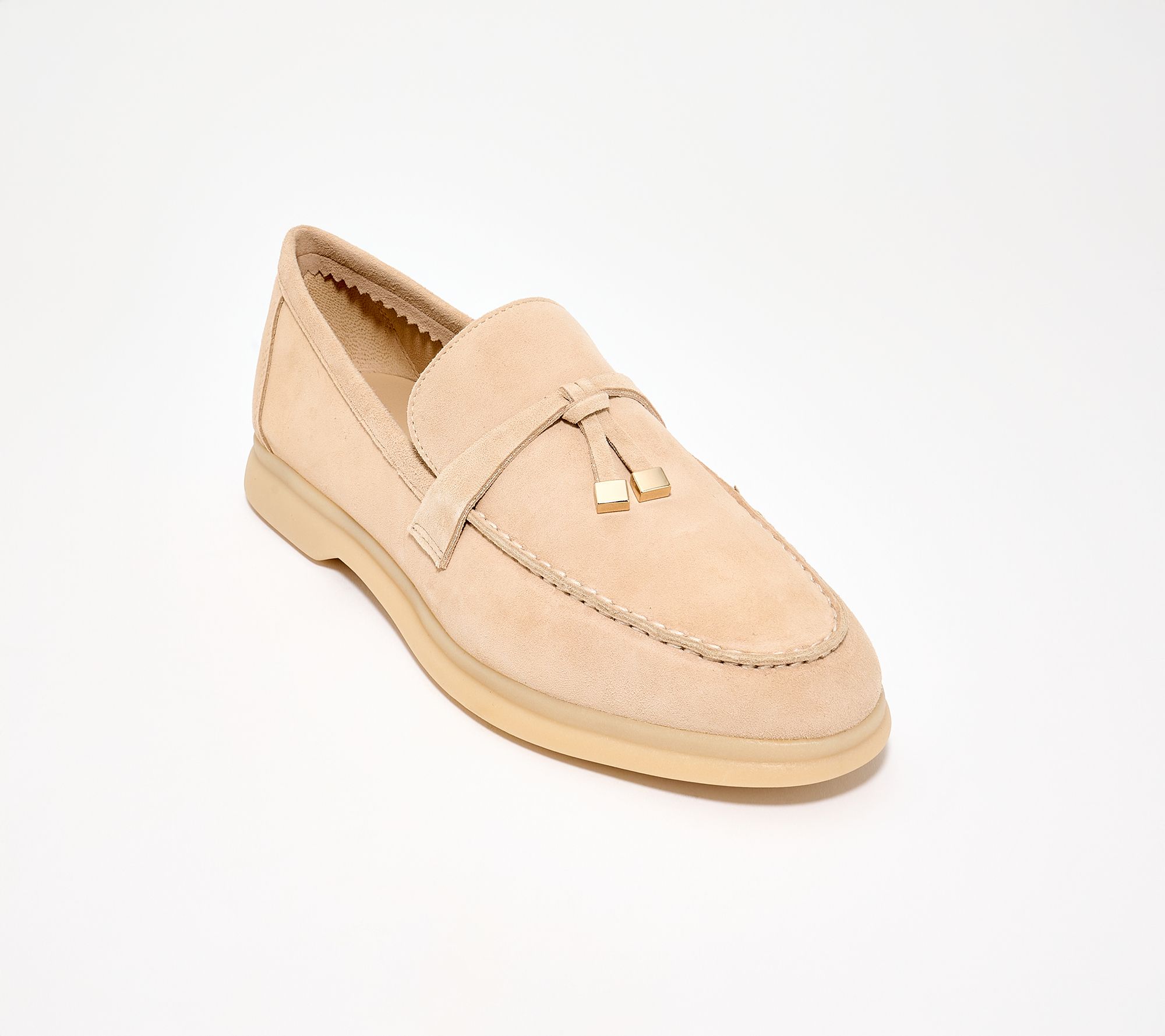 Marc Fisher LTD Leather Loafer with Tassel - Yanelli