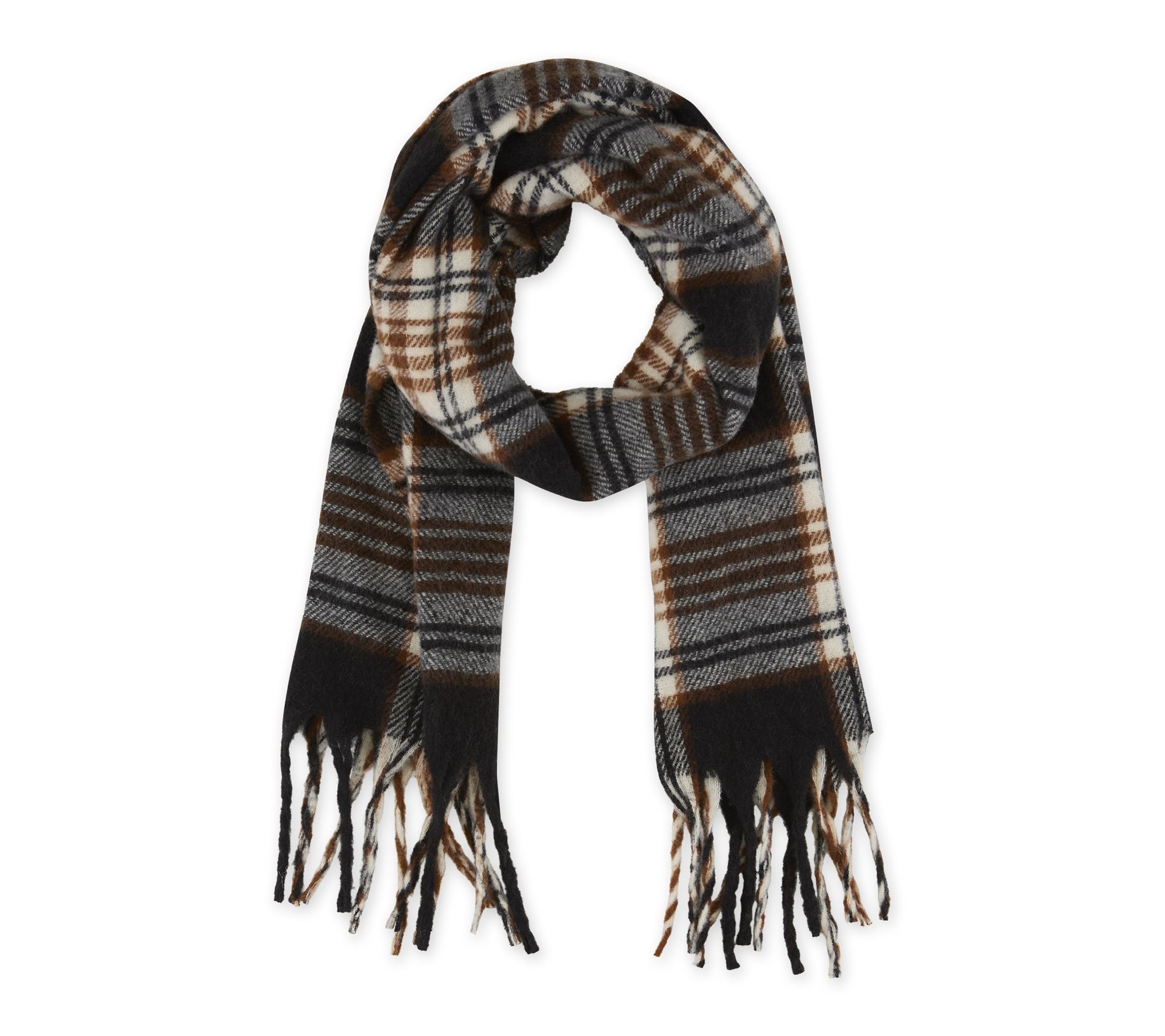 Hadley Wren Autumn Plaid Scarf