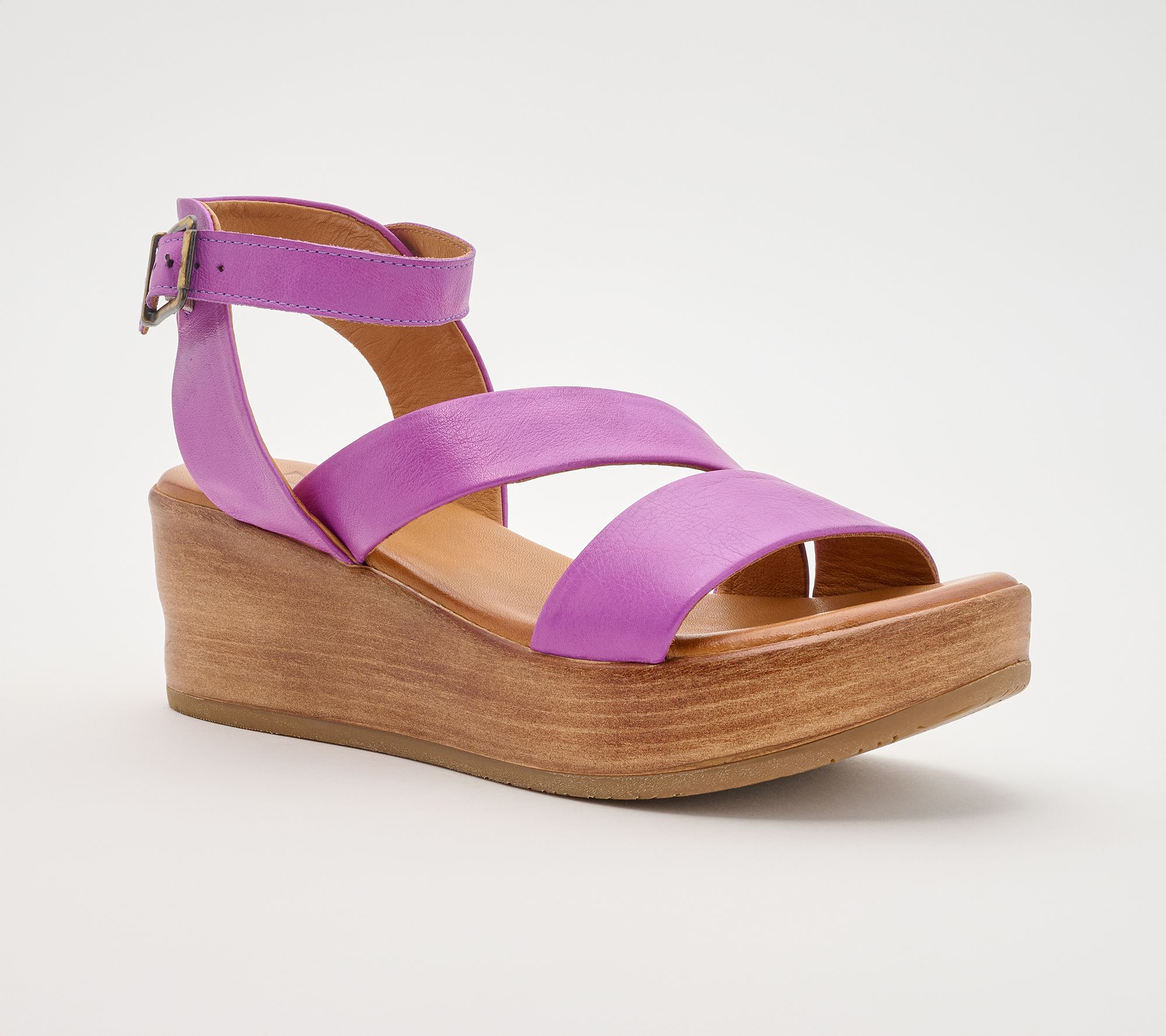 Miz Mooz Leather Adjustable Wedges - Wynter