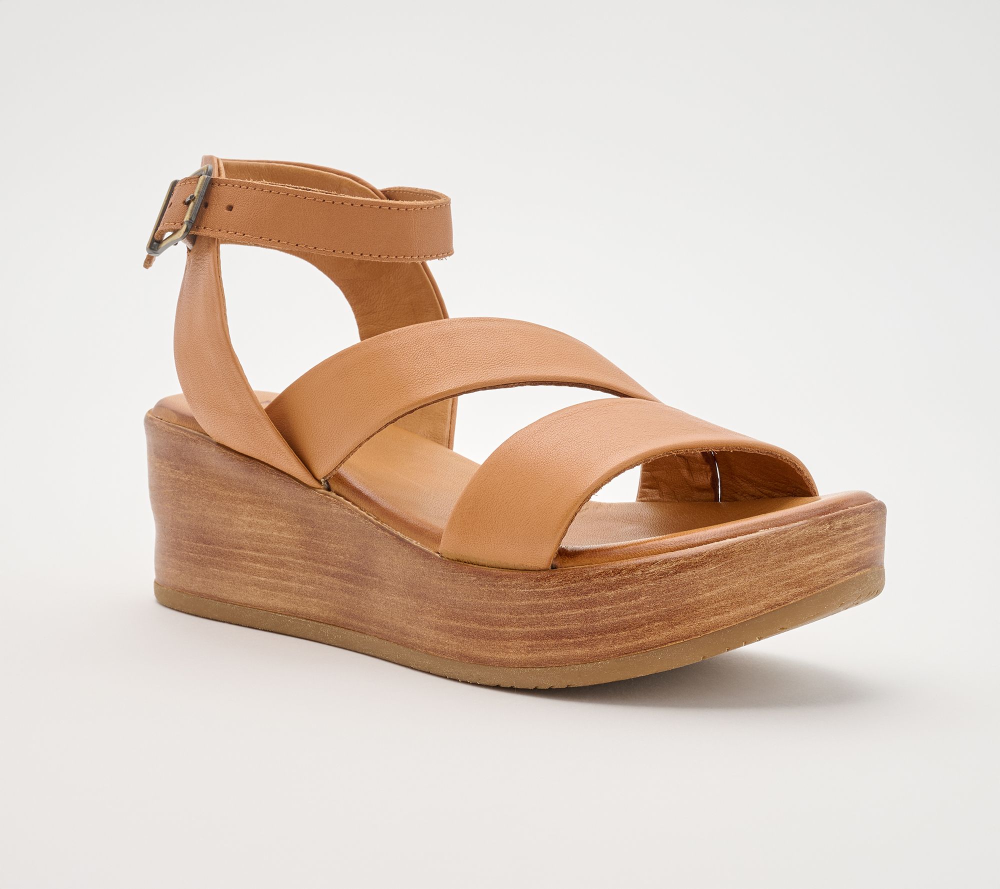 Miz Mooz Leather Adjustable Wedges - Wynter