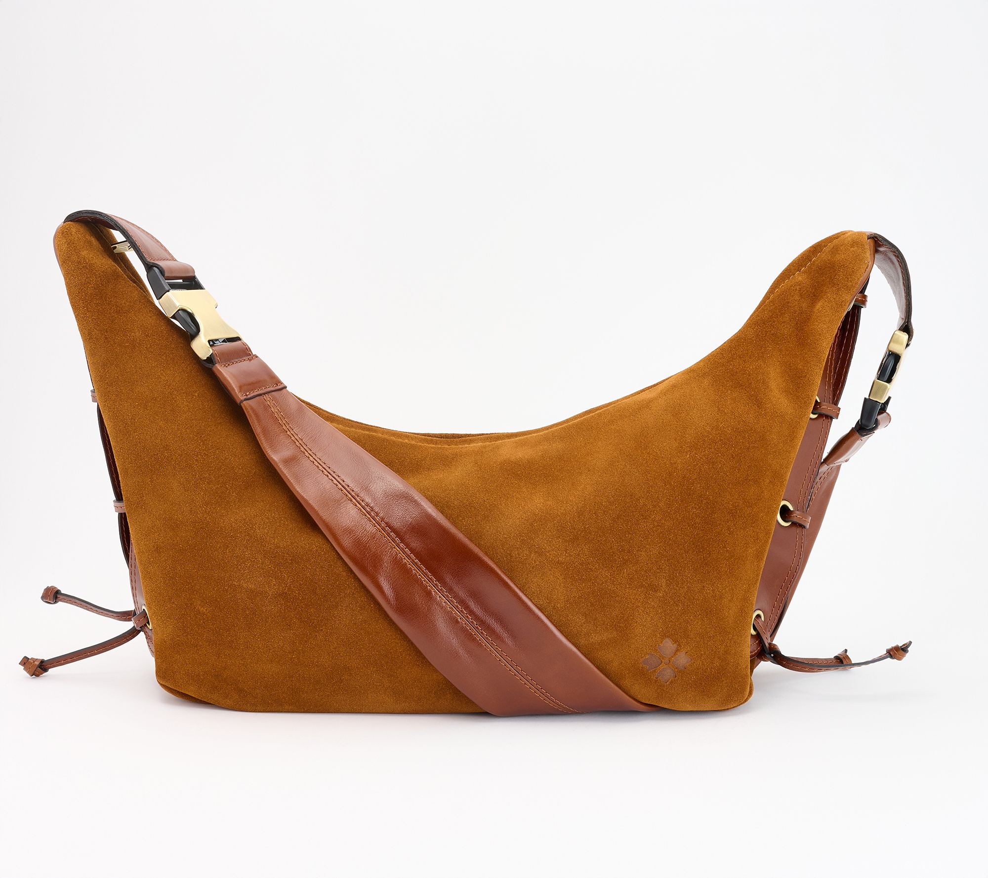 Patricia Nash Suede Alva Convertible Shoulder Bag