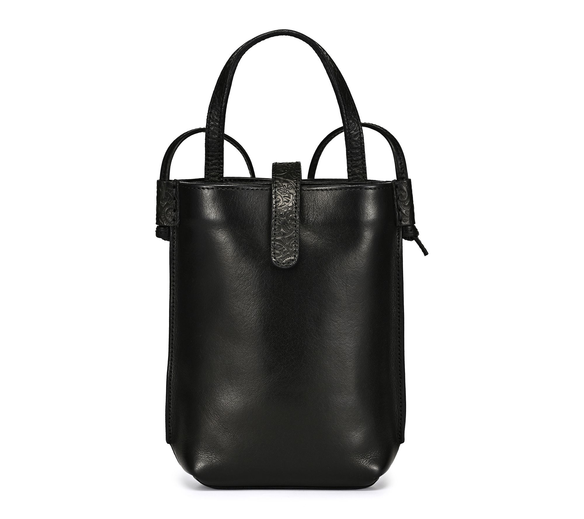 Old Trend Wishbone Small Convertible Leather Crossbody