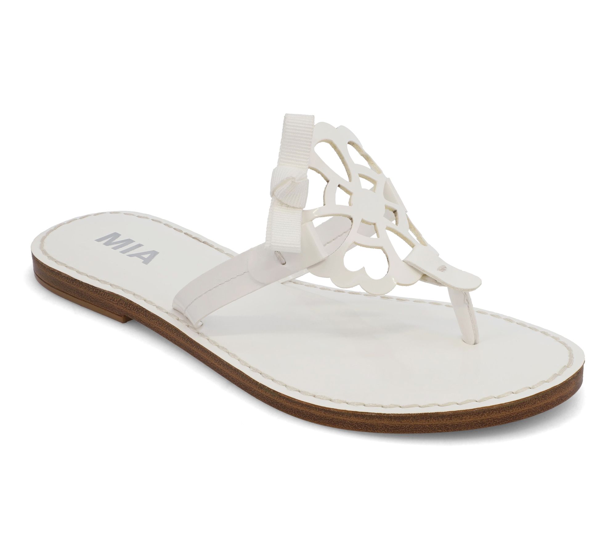 MIA Flat Thong Sandals - Verdi-B