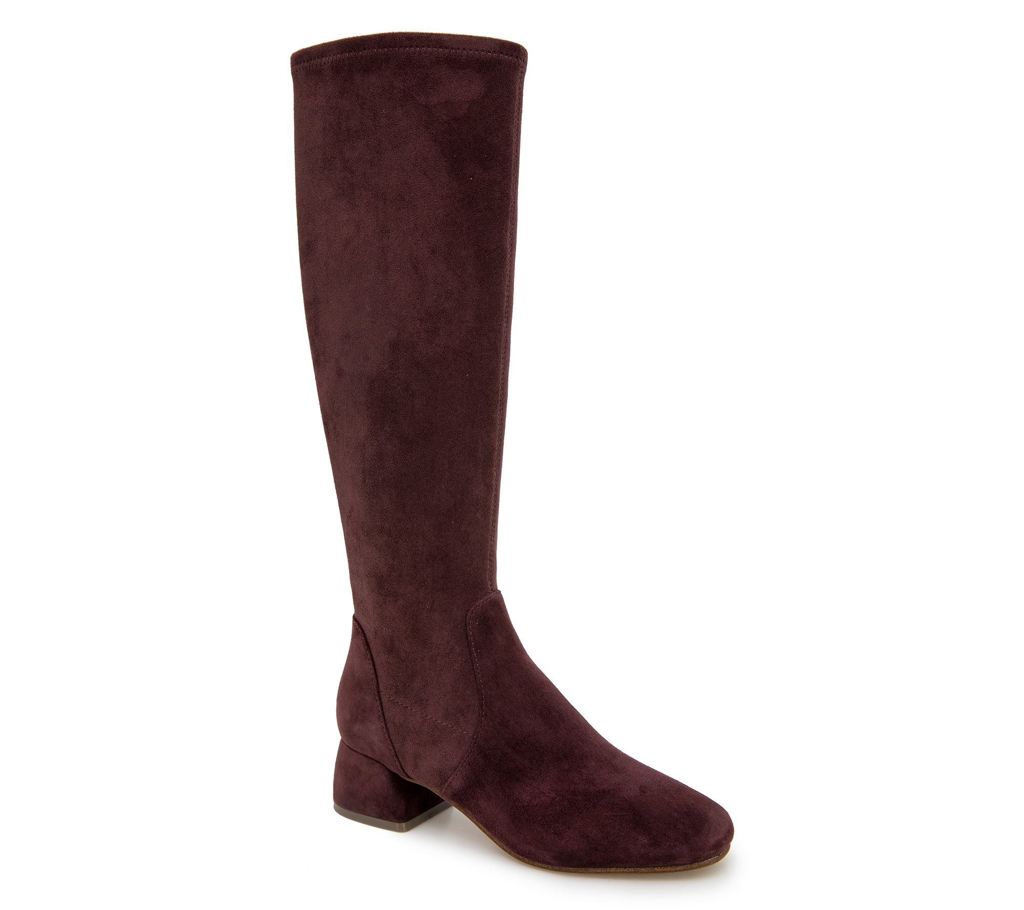 Gentle Souls by Kenneth Cole Suede Wide Calf Boots-Emily