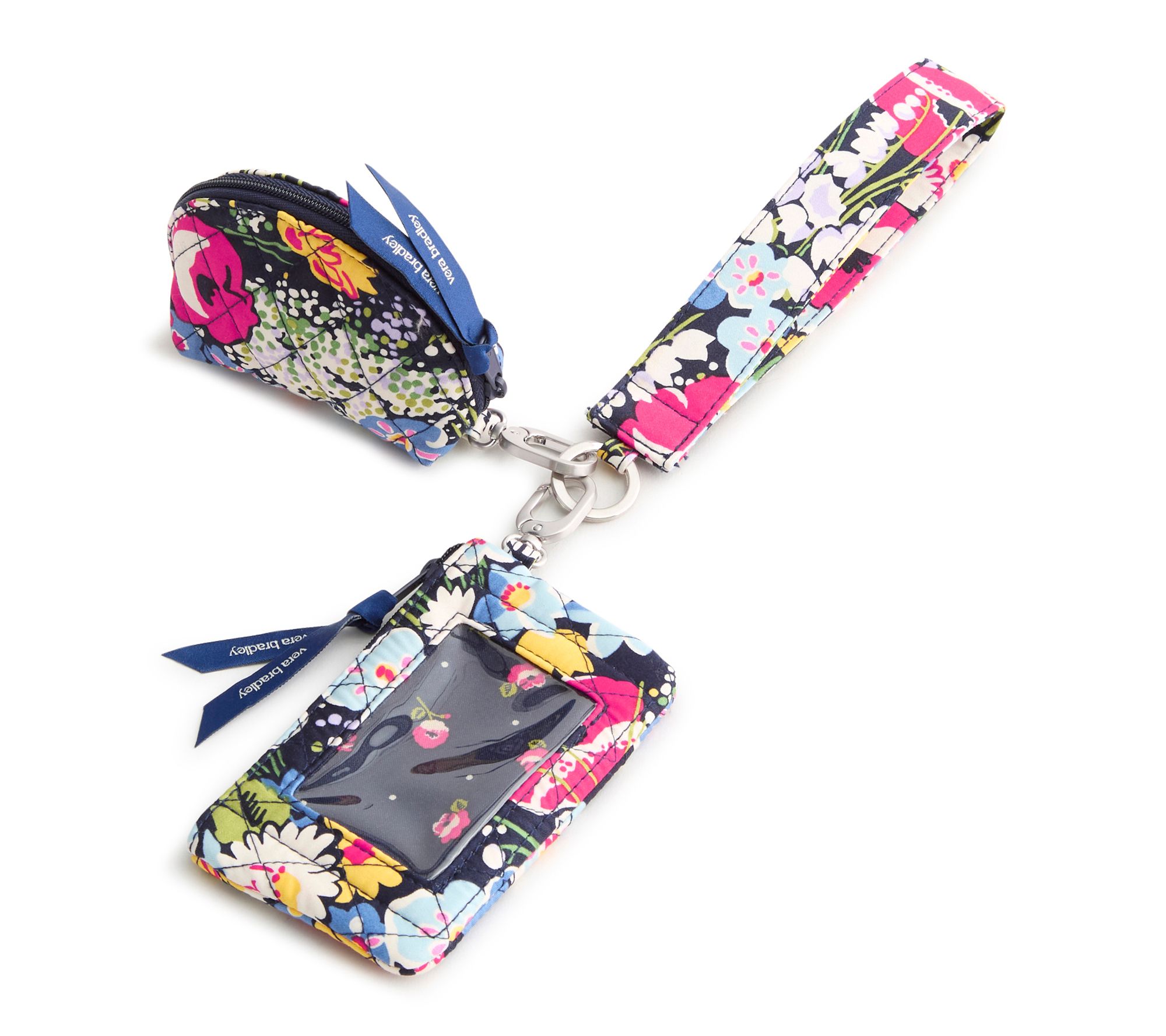 Vera Bradley Dual Pouch Wide Wristlet