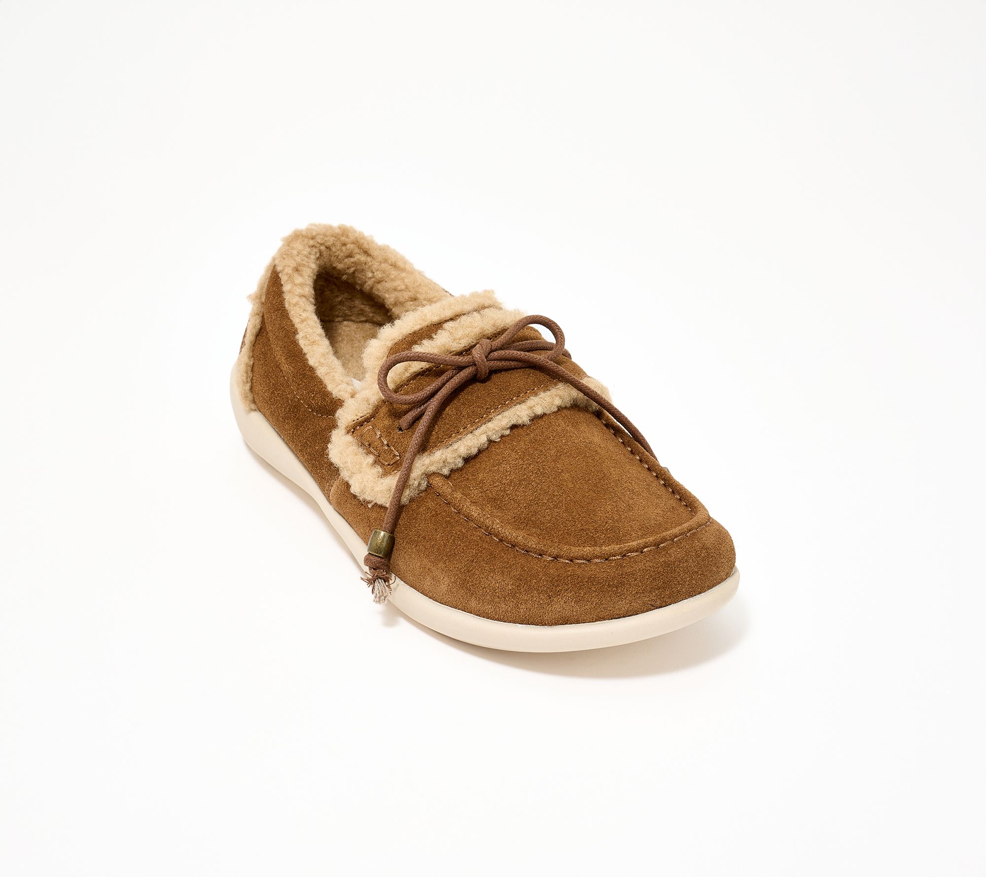 Revitalign Orthotic Cozy Suede Slip-Ons - Siesta Prairie