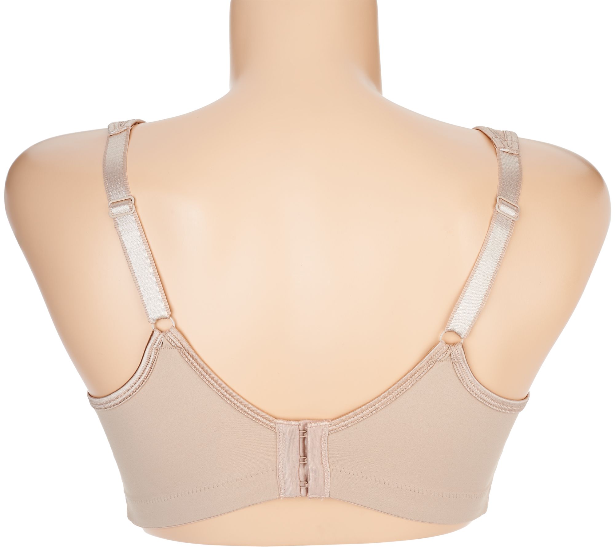 Breezies Full Coverage Seamless Support Wirefree Bra - QVC.com