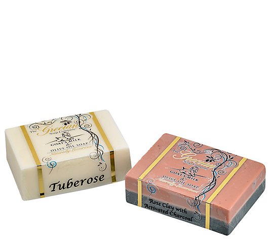 Tuberose & Rose Clay Goat's Milk & Olive Oil Soap Bars