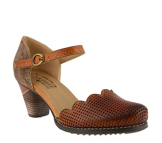 L'Artiste by Spring Step Leather Mary Janes - Parchelle
