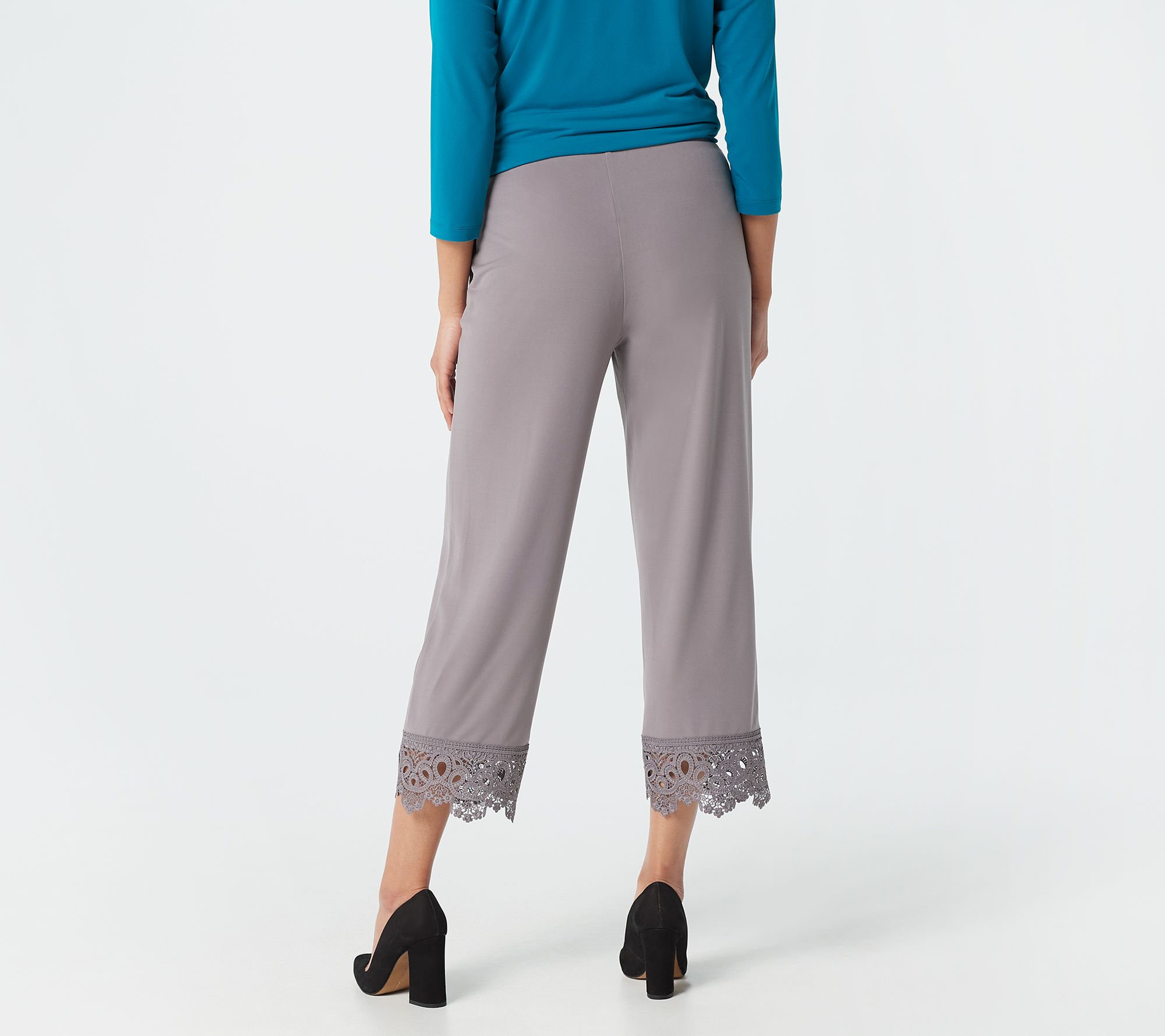 susan graver liquid knit pull on pants