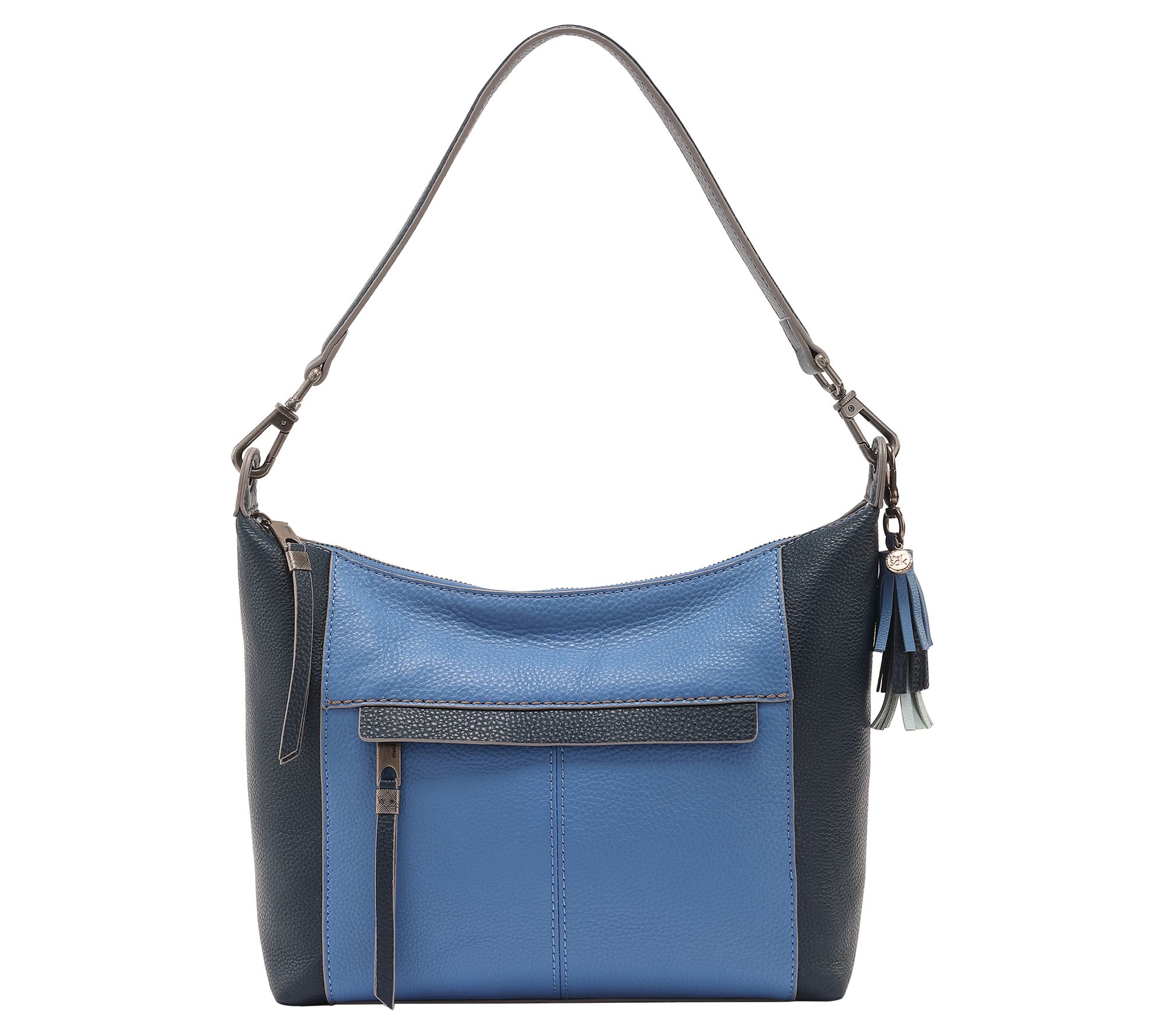 The Sak Alameda Leather Hobo Handbag w/ Removable Tassel
