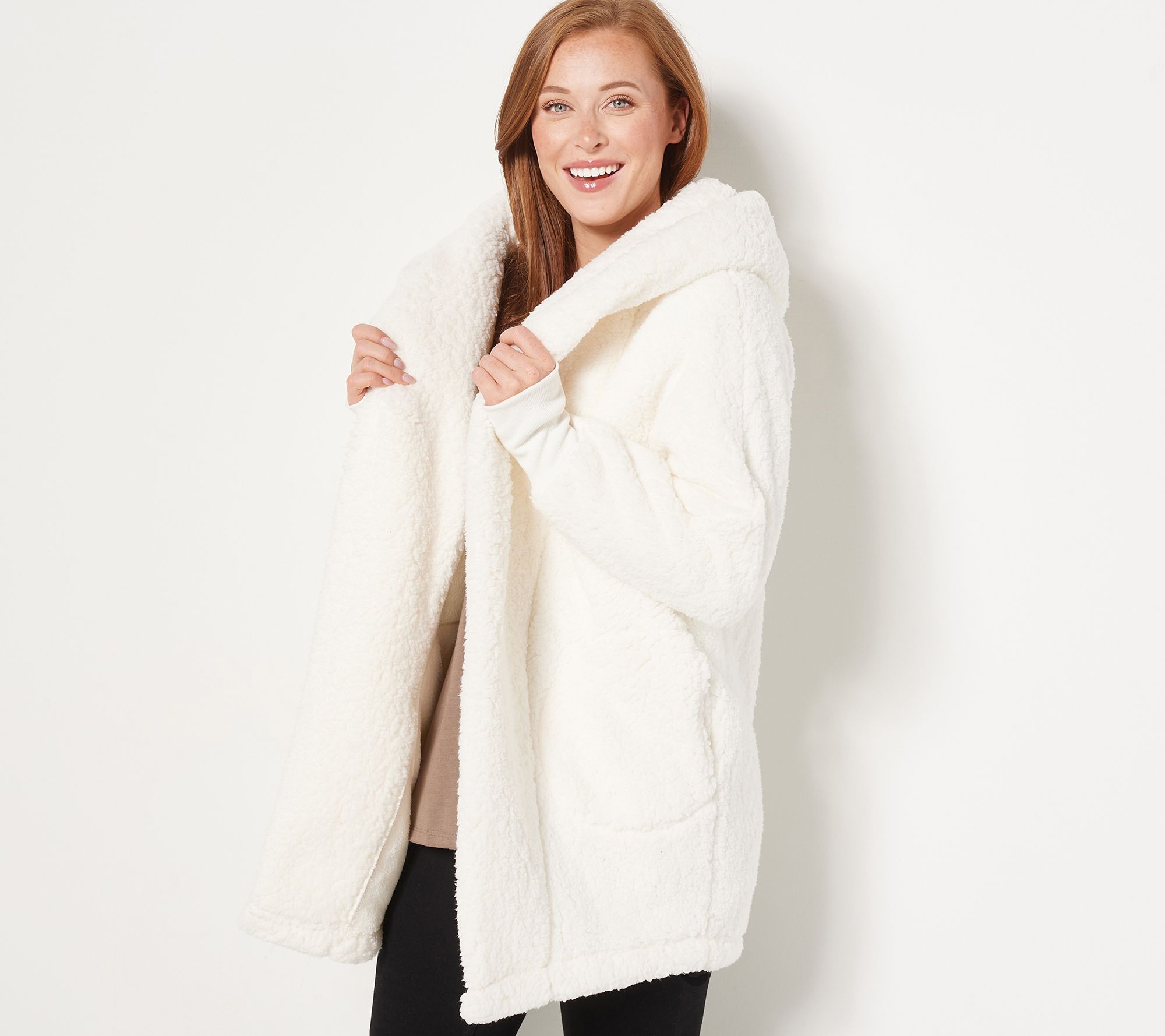 G.I.L.I. The Lounger Regular Oversized Sherpa Hoodie