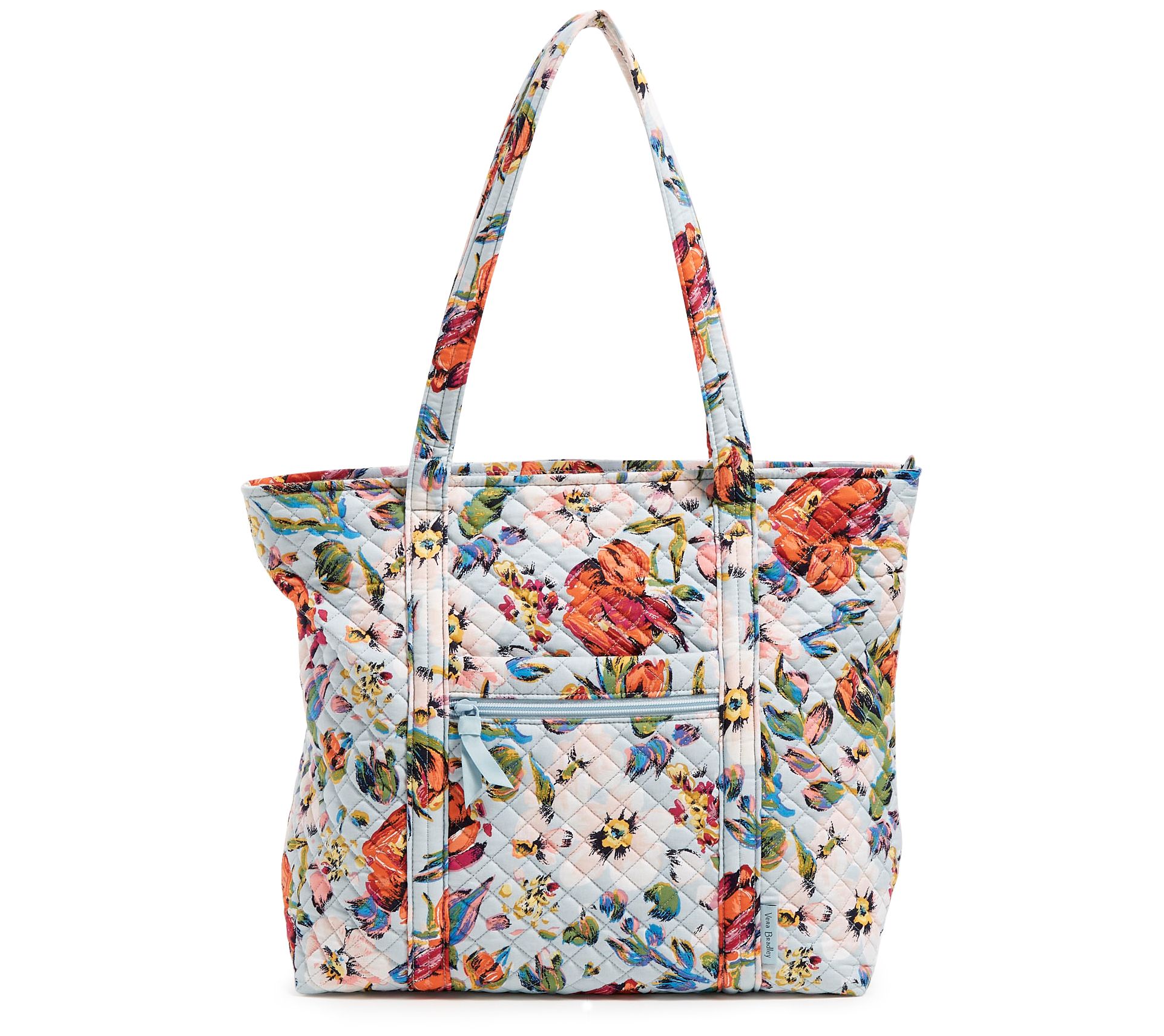 Vera Bradley Printed Cotton Vera Tote Bag