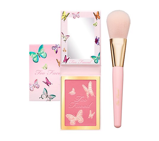 Too Faced Too Femme Blush and Powder Brush