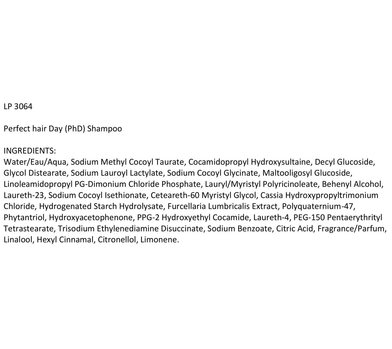 Living Proof Perfect hair Day (PhD) Shampoo 24 oz