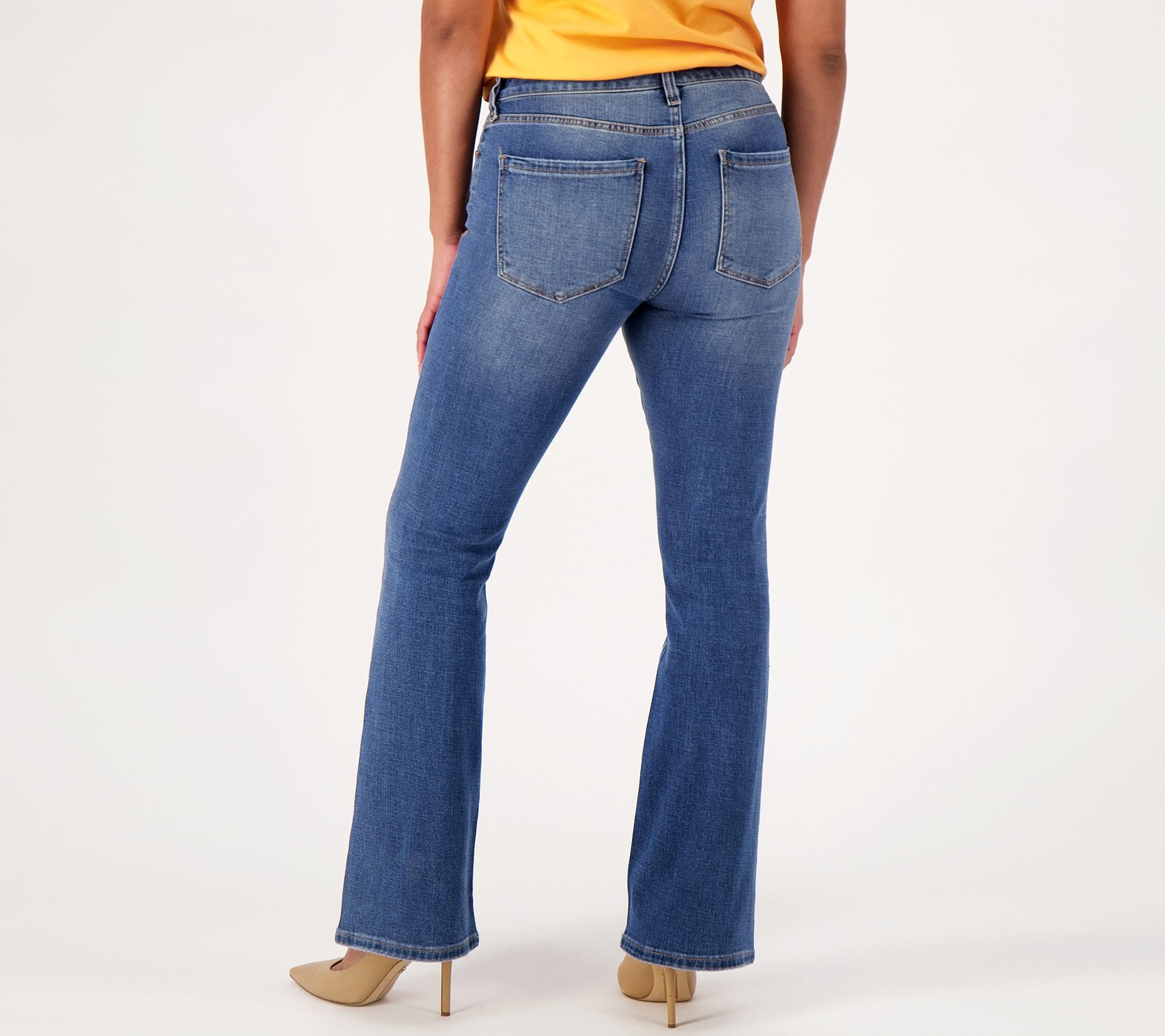 Liverpool Lucy Bootcut Jeans - Yuba - QVC.com