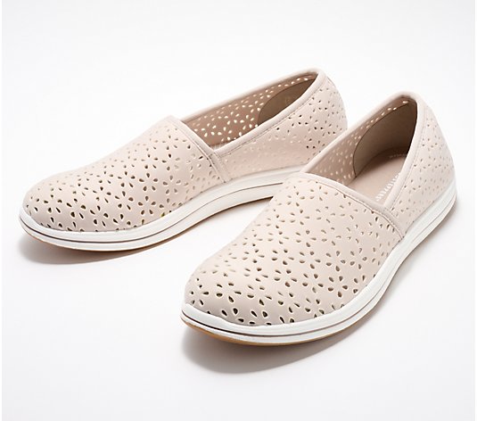 Clarks Cloudsteppers Stretch Slip-Ons - Breeze Emily
