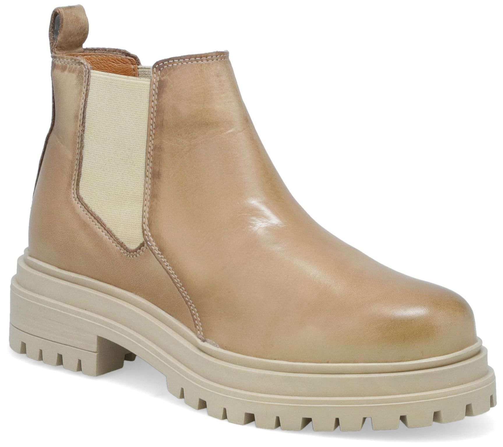 Miz Mooz Leather Pull-on Chelsea Boot - Levona