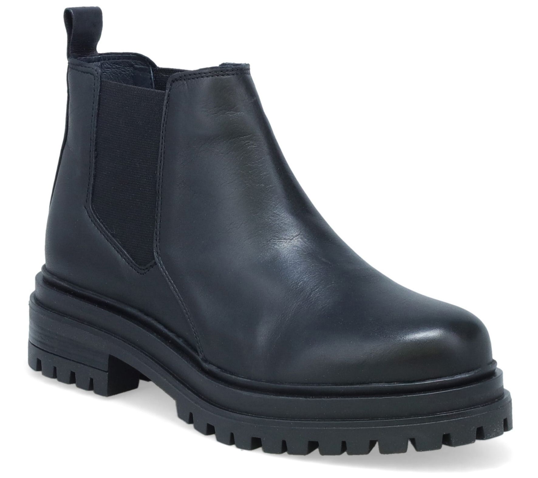 Miz Mooz Leather Pull-on Chelsea Boot - Levona