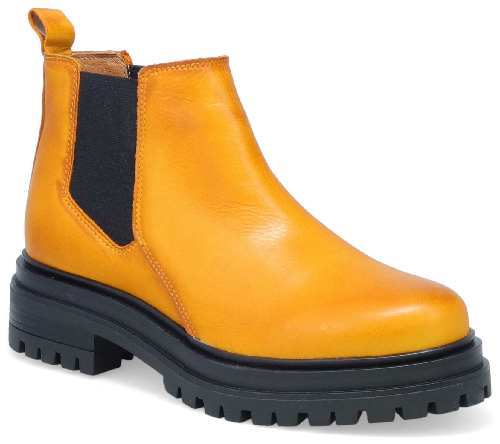 Miz Mooz Leather Pull-on Chelsea Boot - Levona
