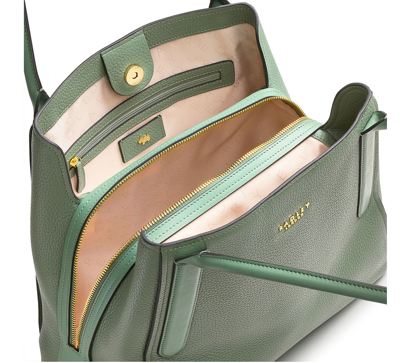 Authentic Radley London Zip Top Shoulder Bag