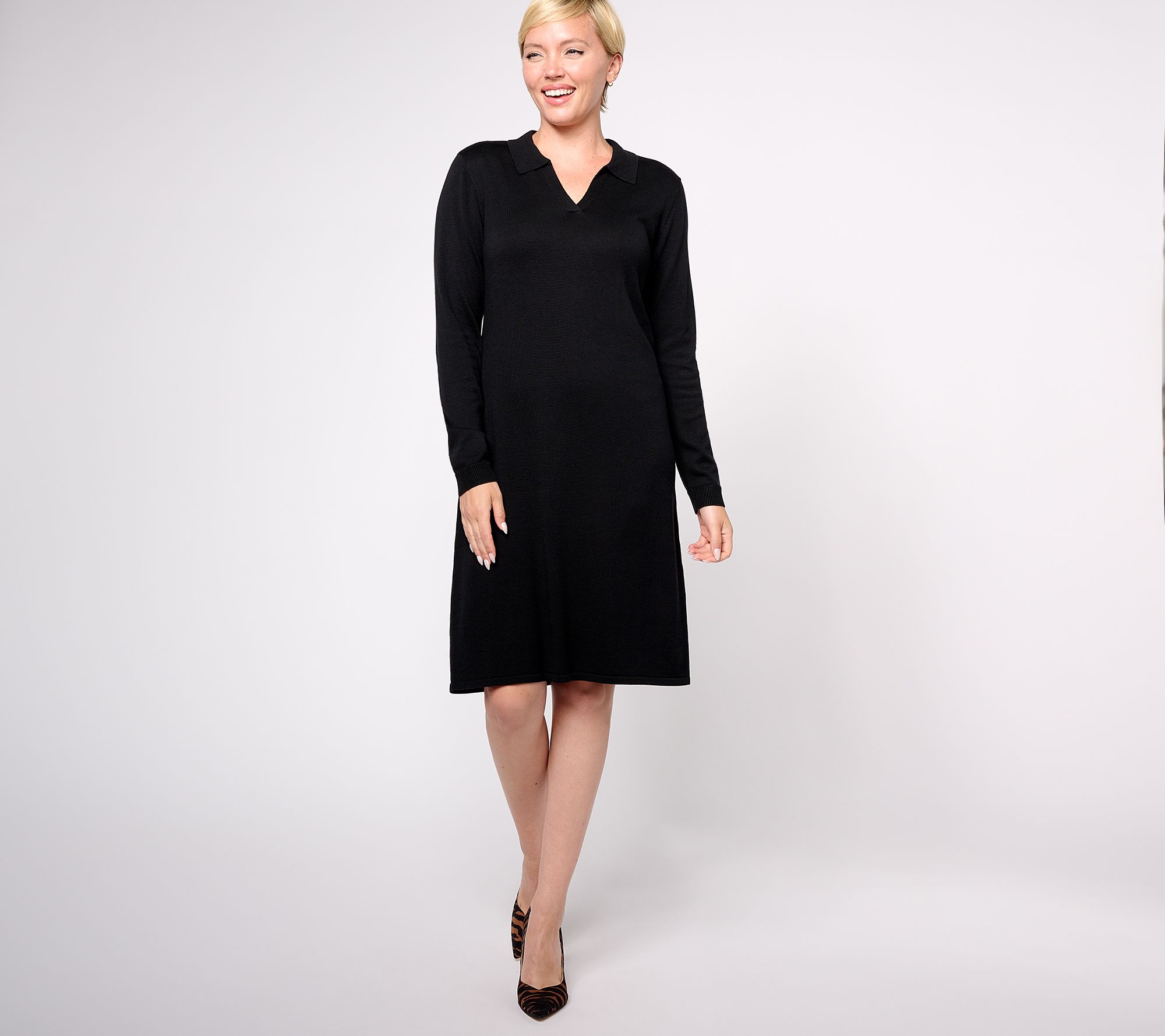 Qvc best sale black dresses