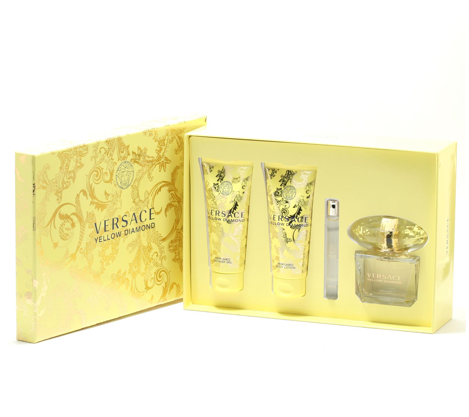 Versace Yellow Diamond Lotion &Body Set de Eau Toilette Spray