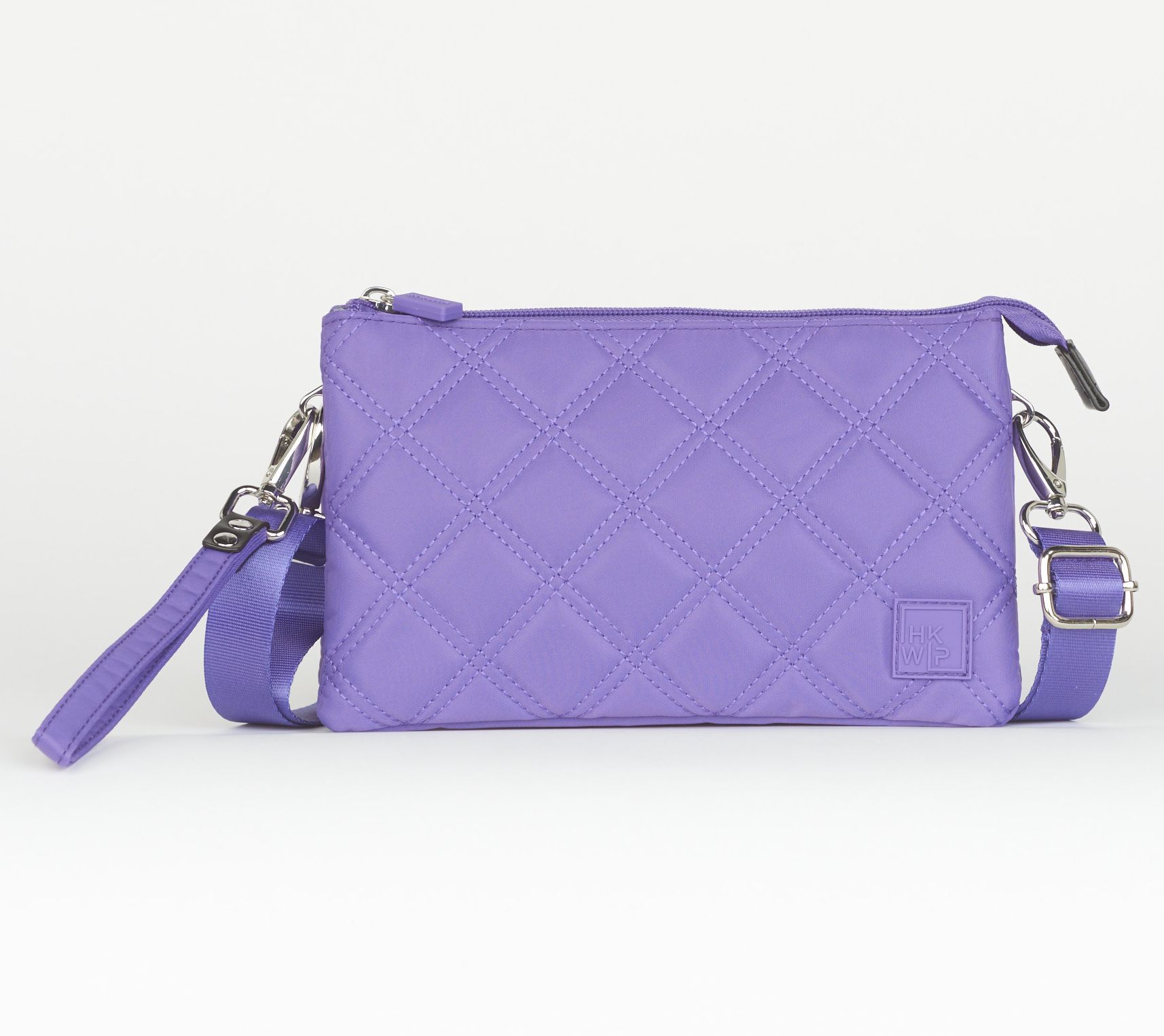 "As Is" IHKWIP Triple Entry Wristlet Crossbody