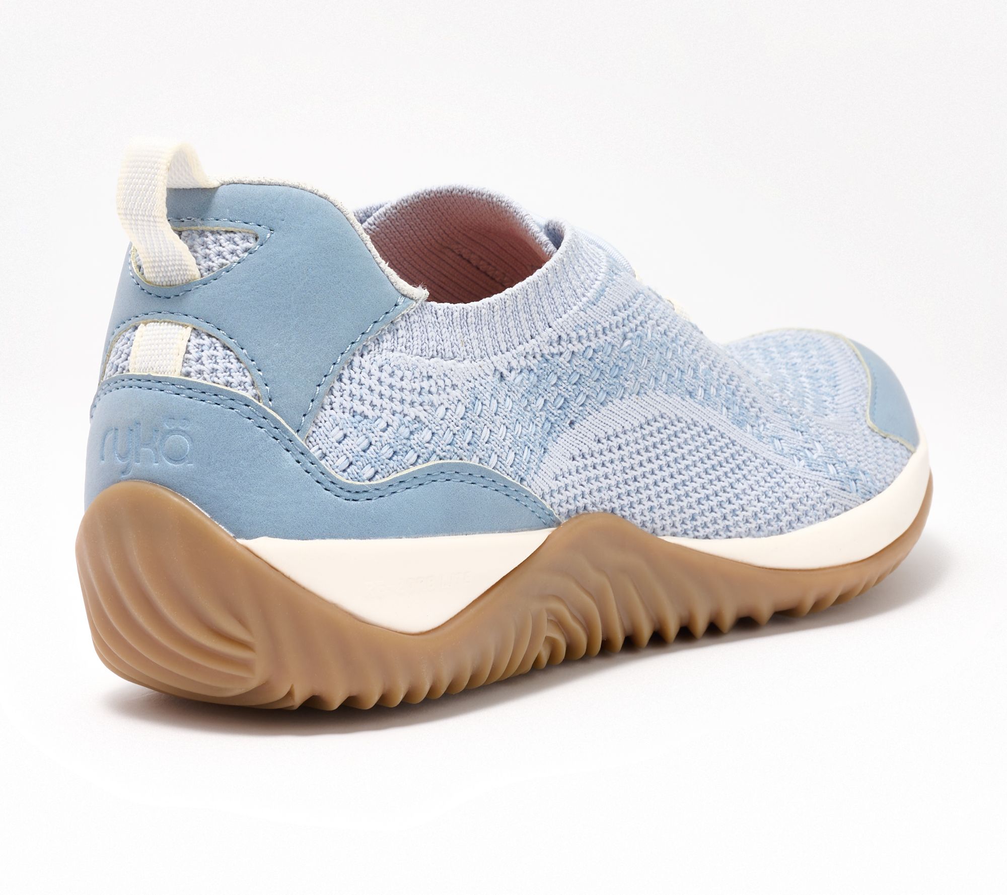 Ryka Knit Bungee Sneakers with Re-Zorb Lite - Echo Sky